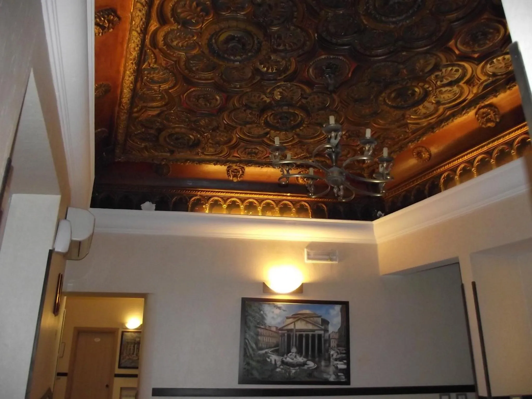 Decorative detail in Hotel Elide