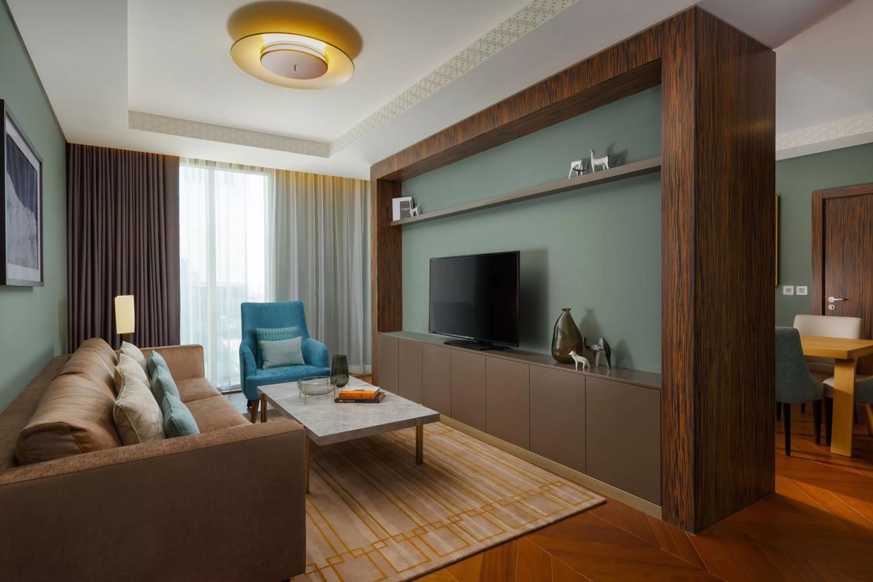 Living room in Sheraton Astana Hotel
