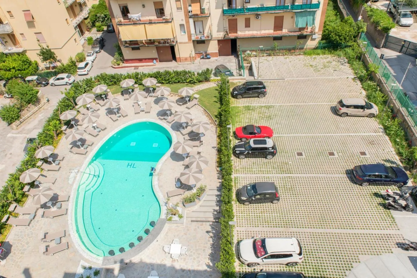 Bird's eye view in Hotel Leone