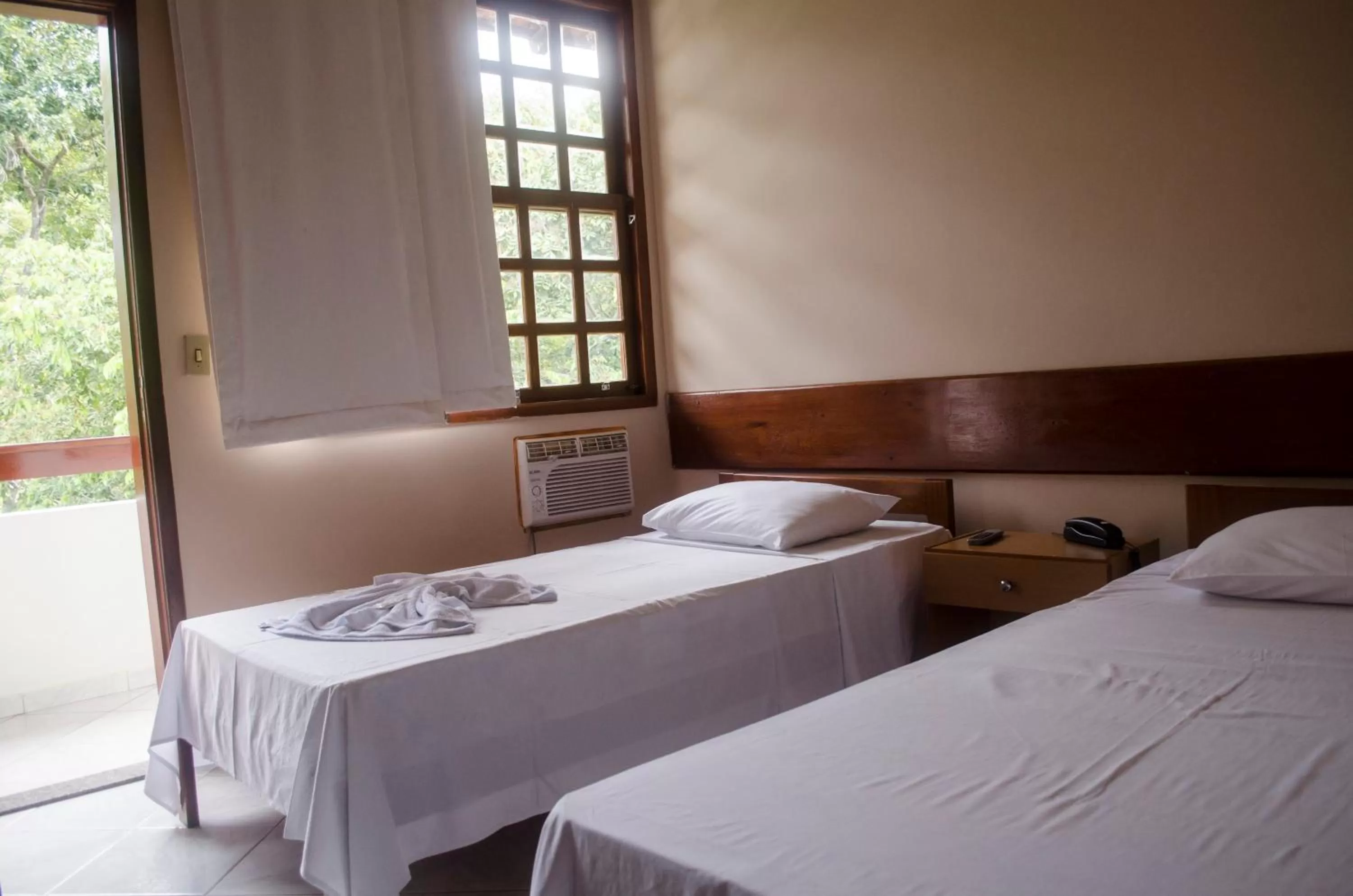 Bed in Hotel 3 Pontões