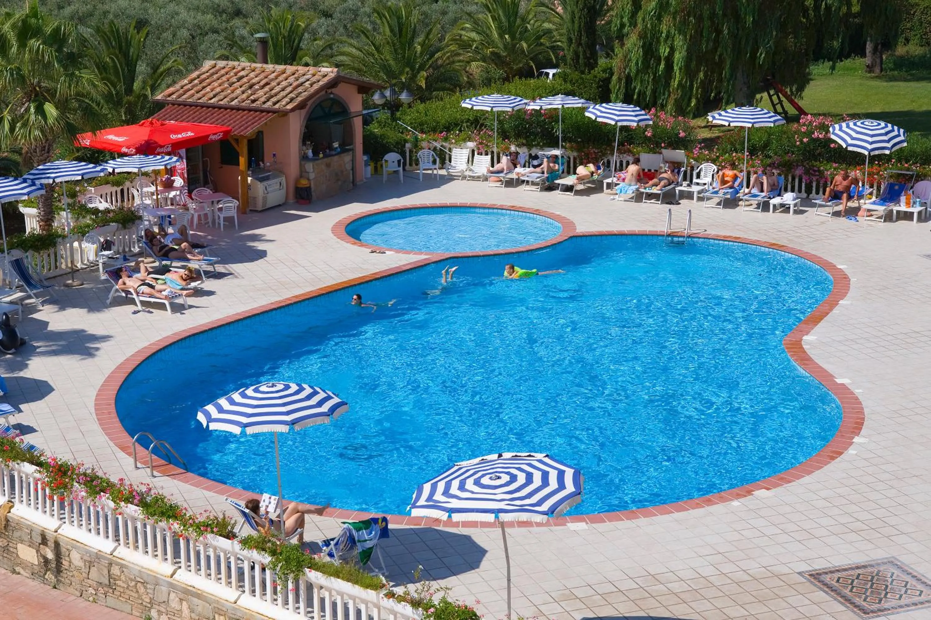 Swimming pool in Agrihotel Elisabetta