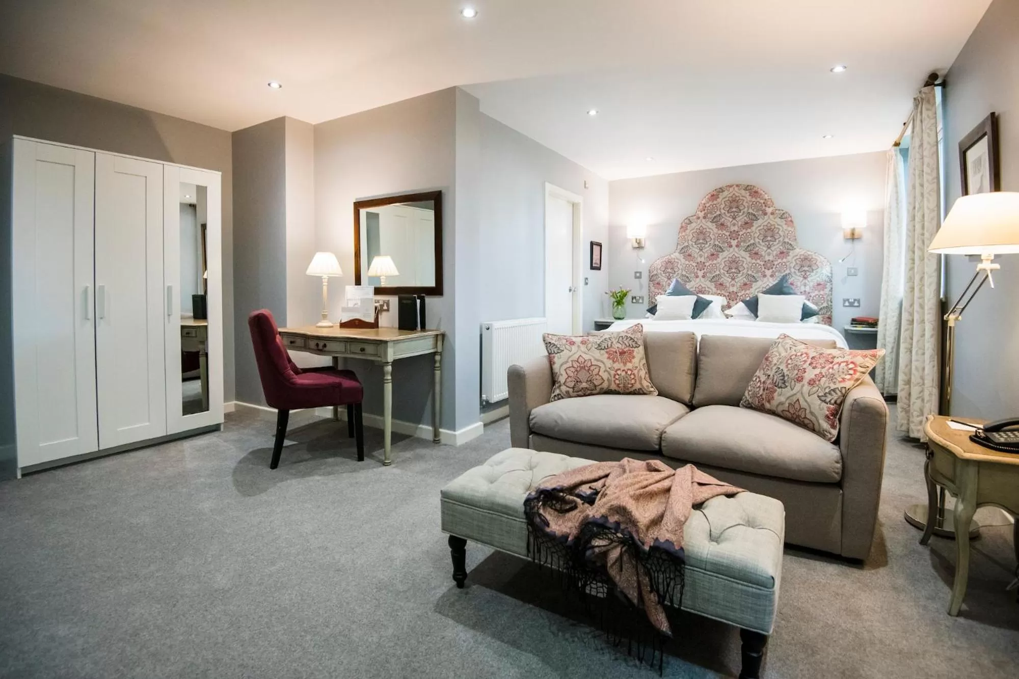 Bedroom, Bed in Holdsworth House Hotel