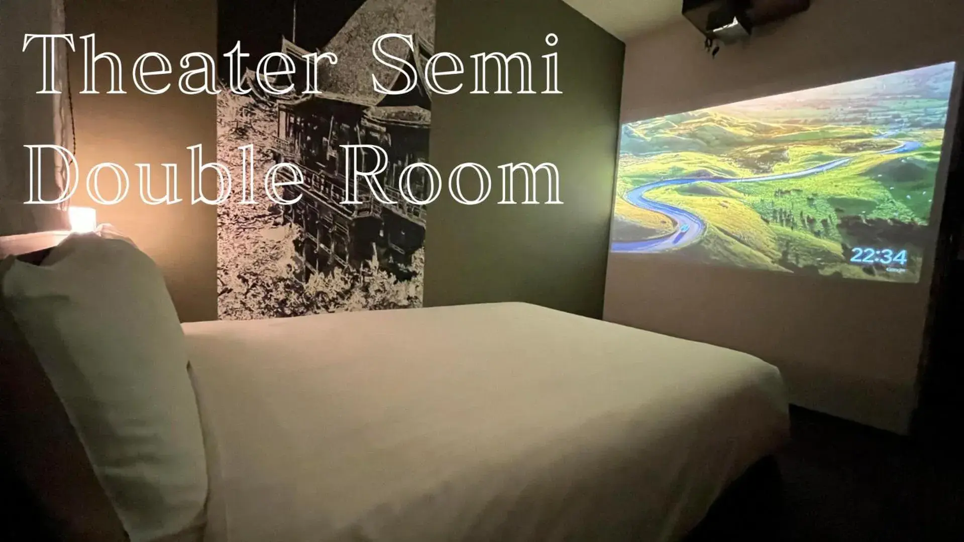 Theater Double Room with Small Double Bed - single occupancy - Non-Smoking in Henn na Hotel Tokyo Haneda Theater Double Room with Small Double Bed - single occupancy - Non-Smoking in Henn na Hotel Tokyo Haneda
