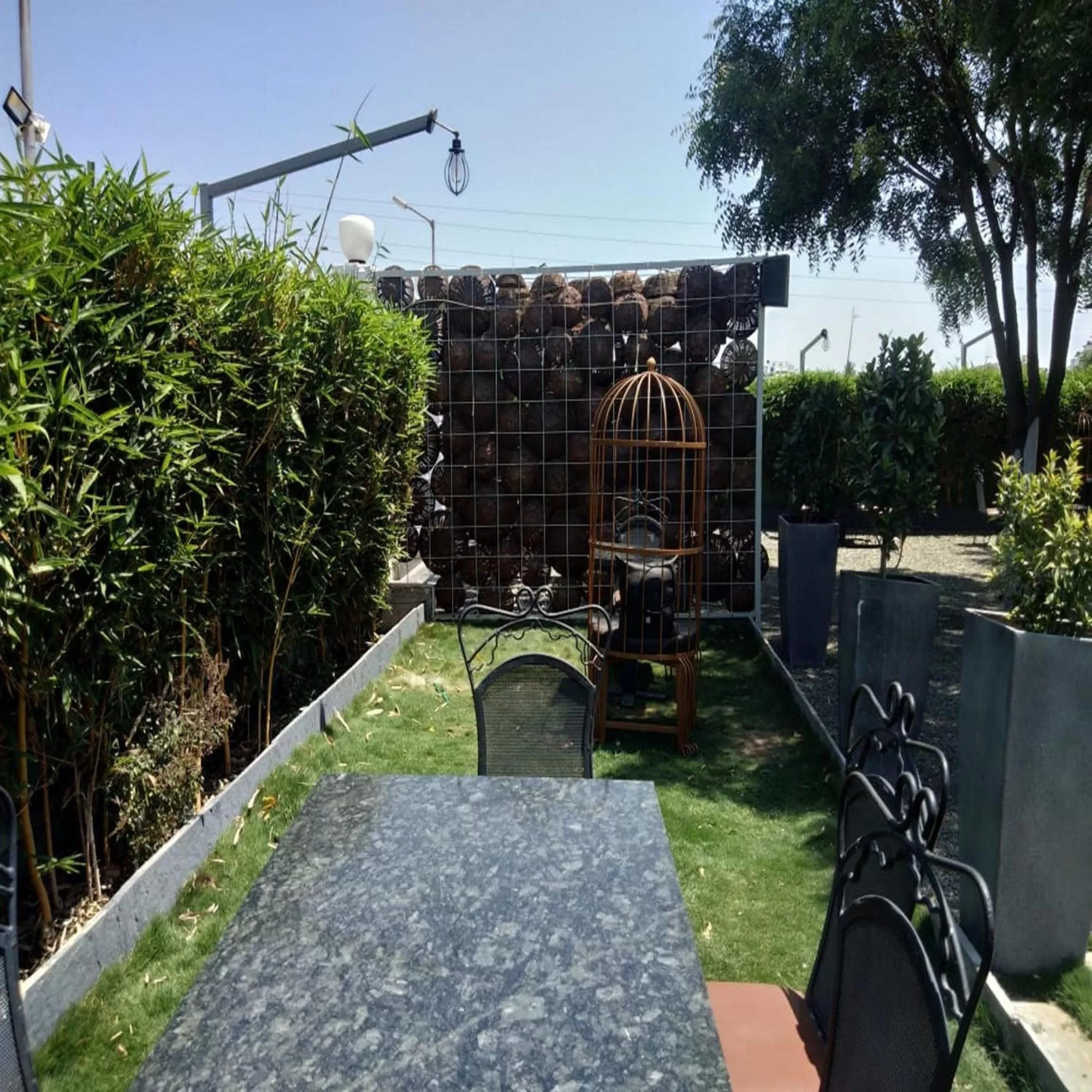 Garden, Swimming Pool in Hotel Krishna Exotica