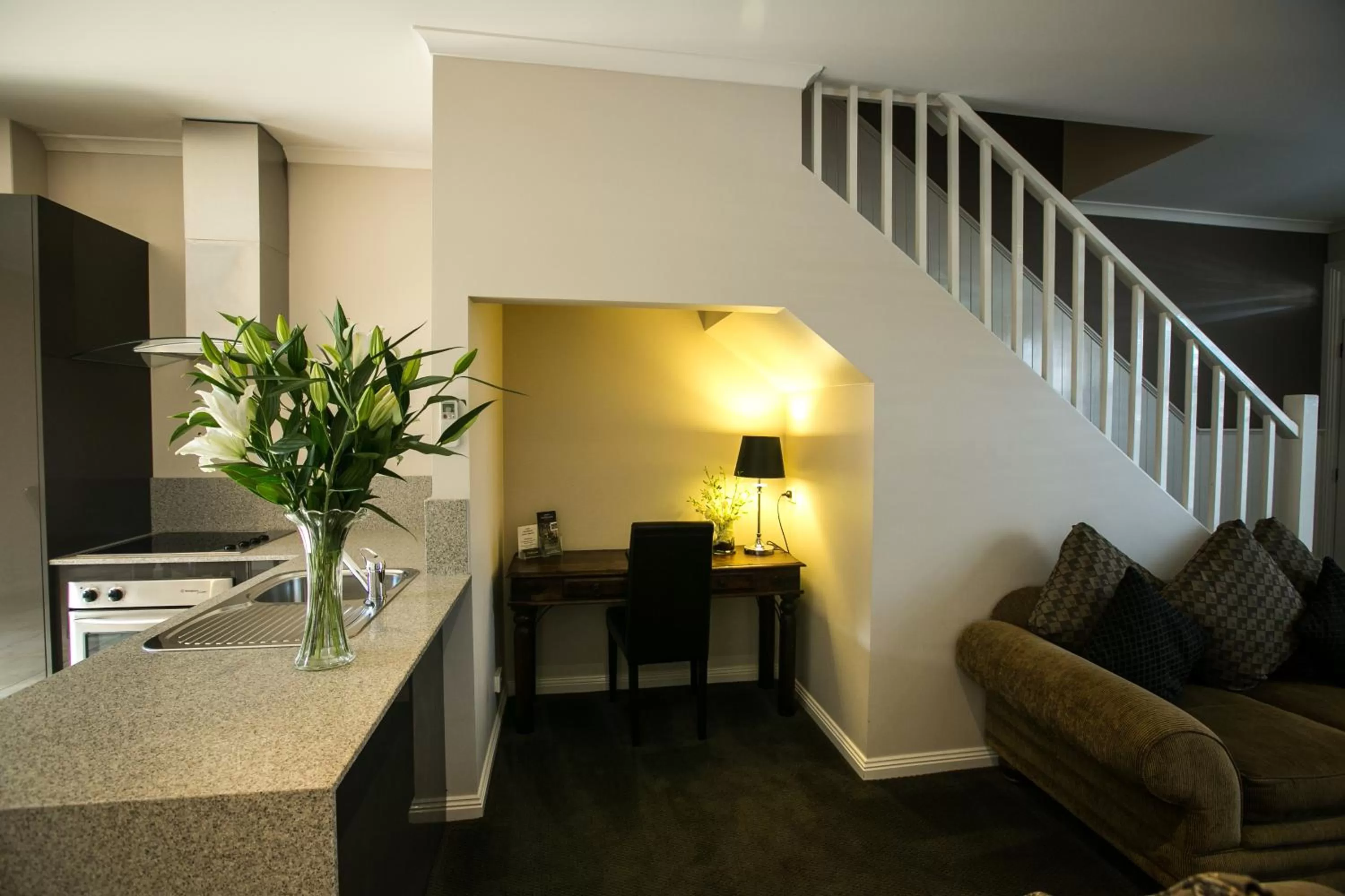 Living room in Gallery Apartments