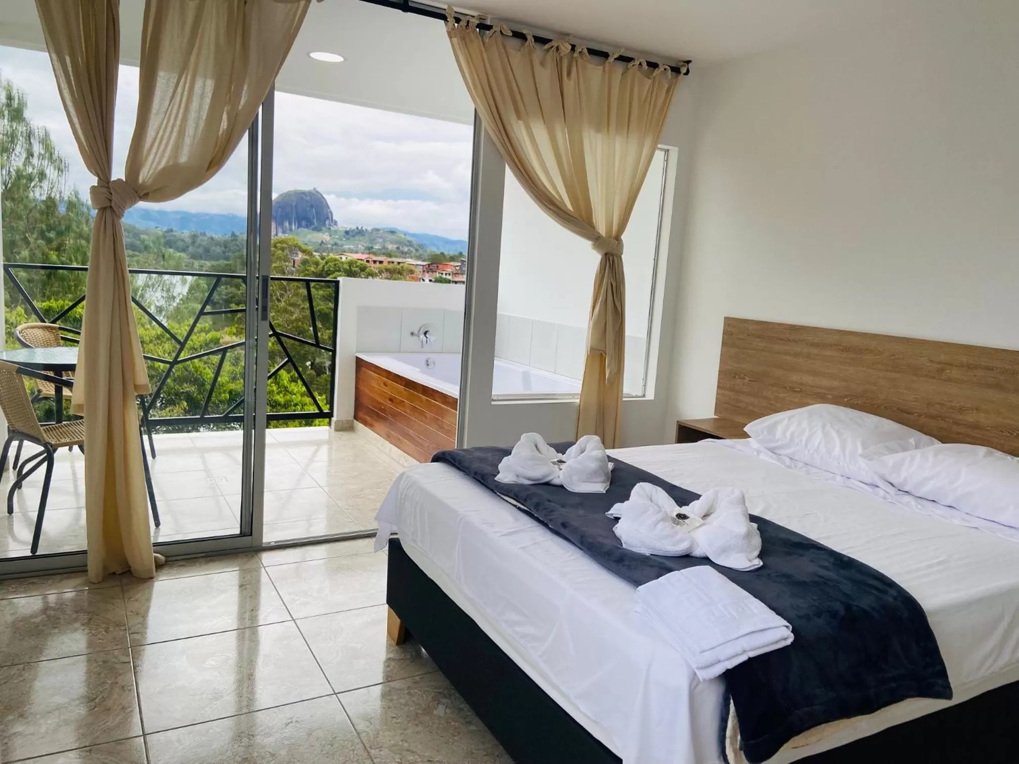 Bed in La Madriguera