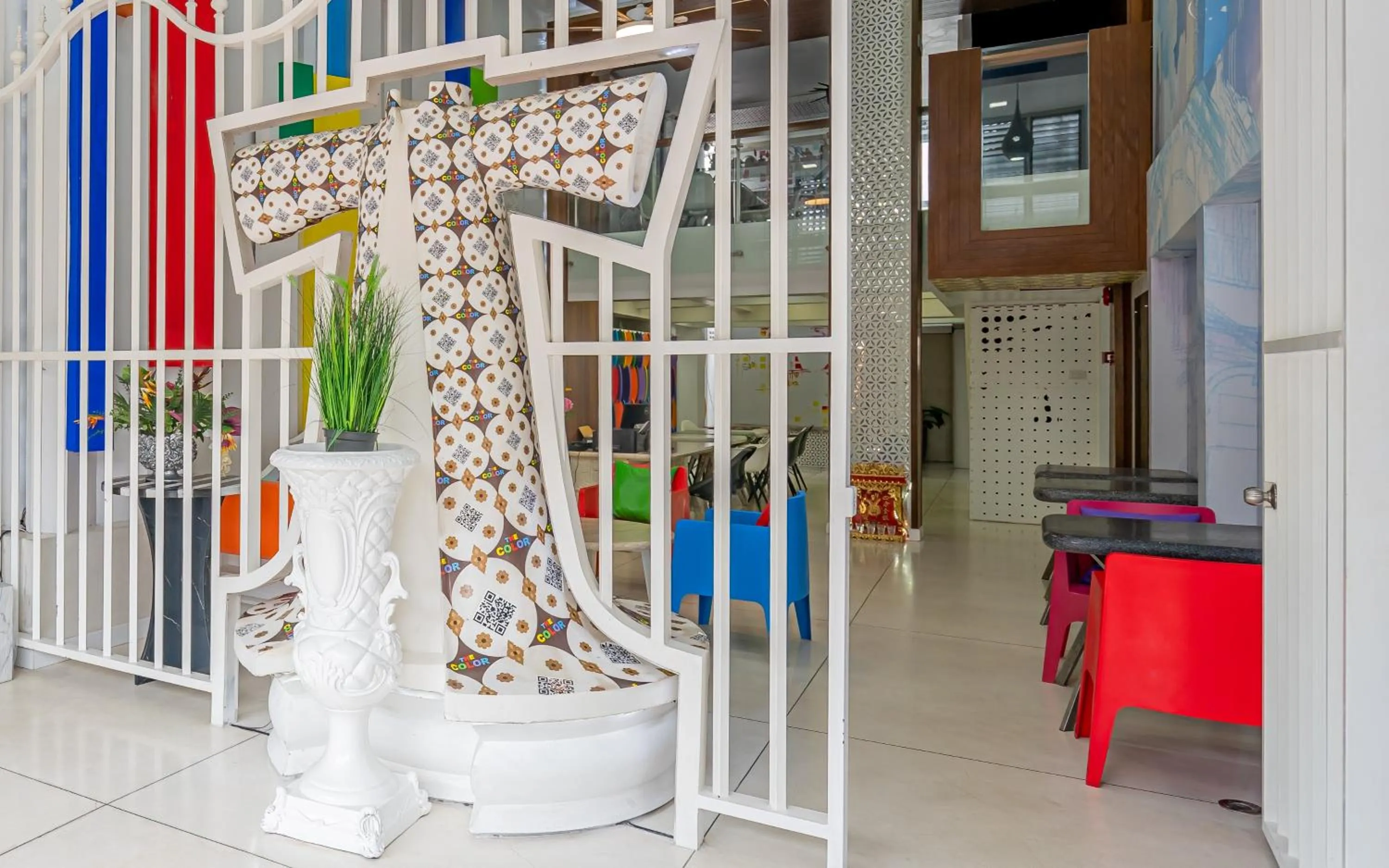 Facade/entrance in The Color Kata