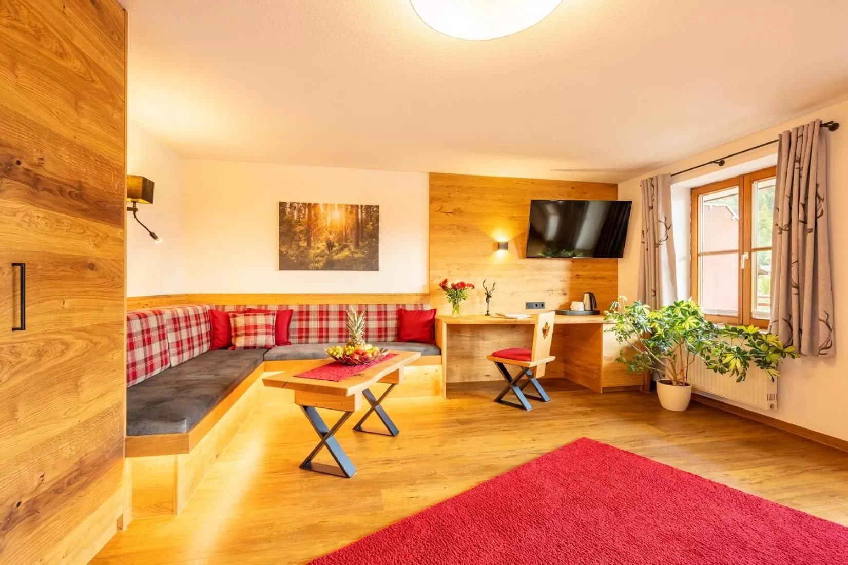 Living room, Seating Area in Familien- und Wellnesshotel "Viktoria"