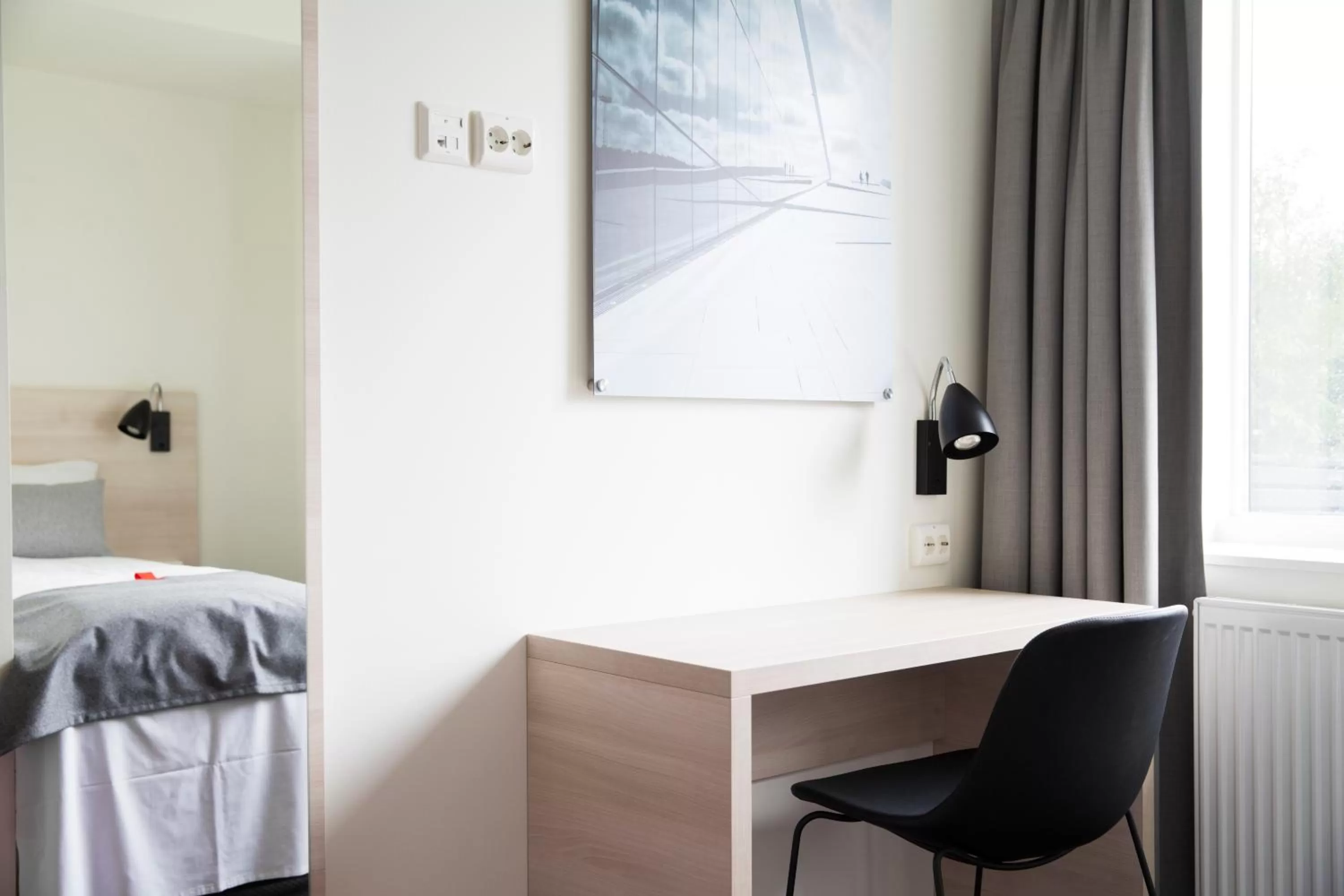 Photo of the whole room, Bed in Citybox Oslo