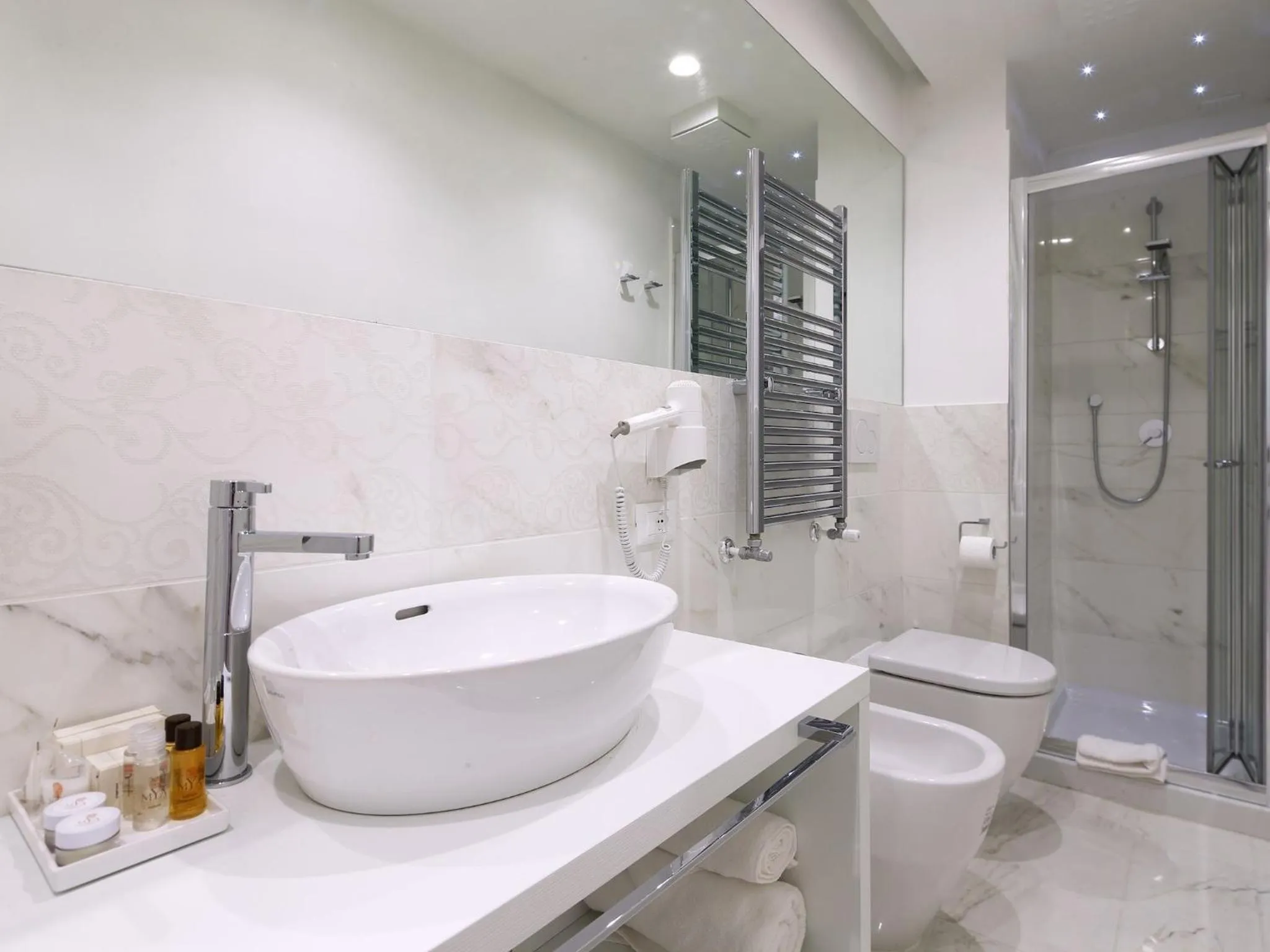 Bathroom in Tullia&Prisca Relais