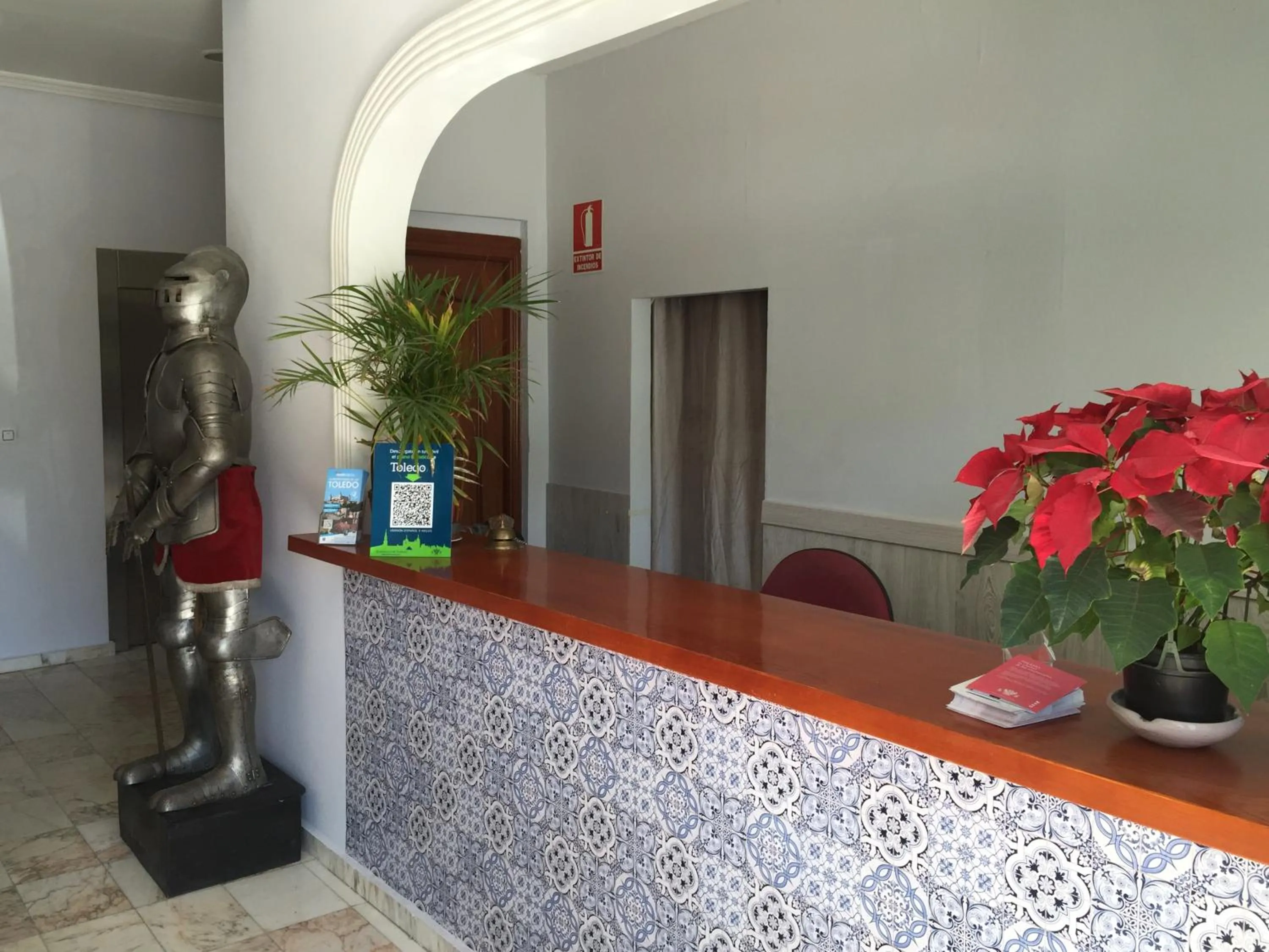 Lobby or reception in Hotel Godofredo