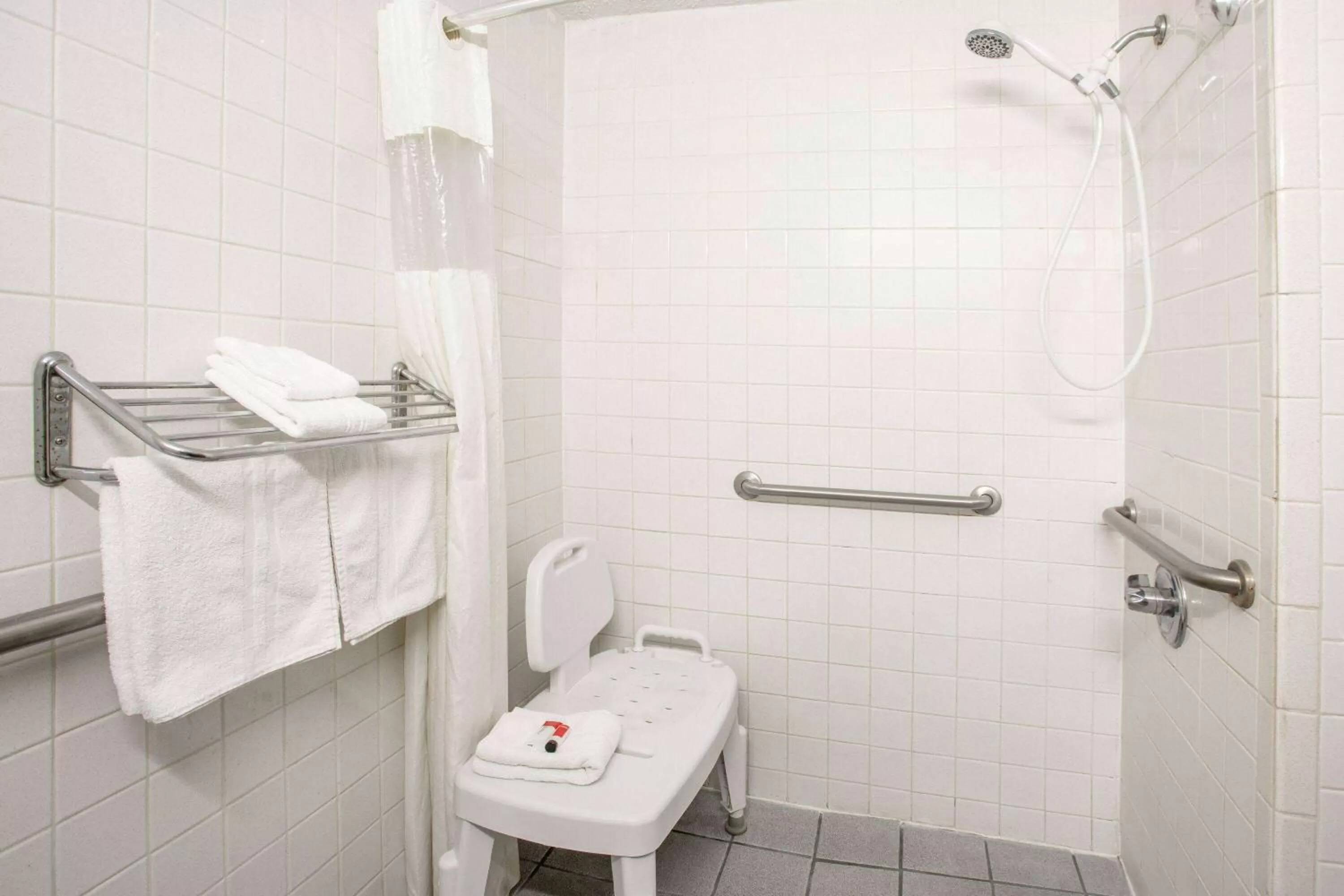 Shower in Super 8 by Wyndham Amarillo Central TX