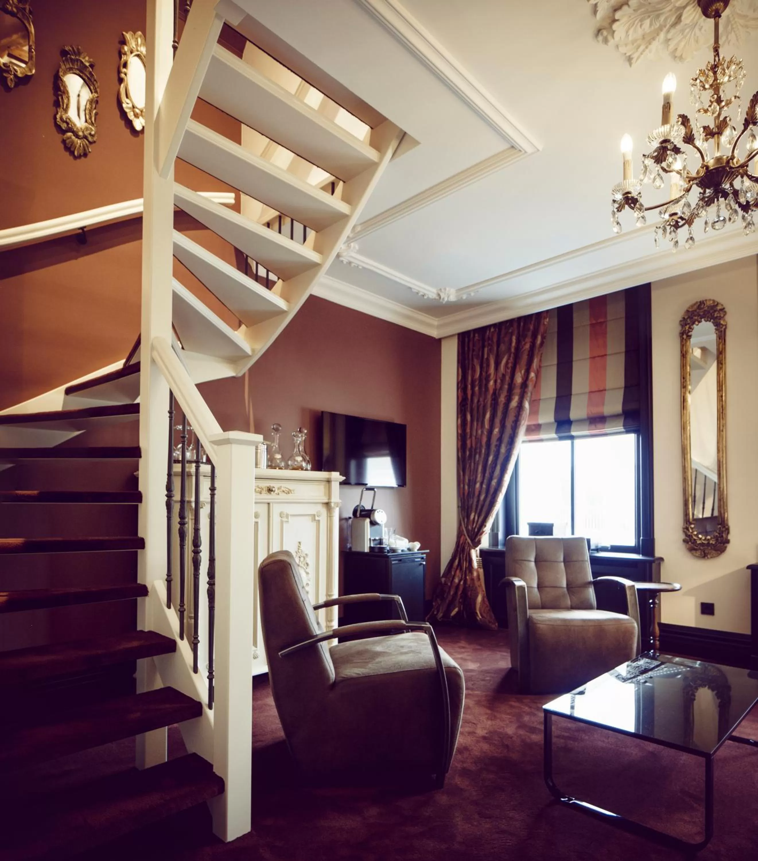 Living room in Boutique Hotel Opus One