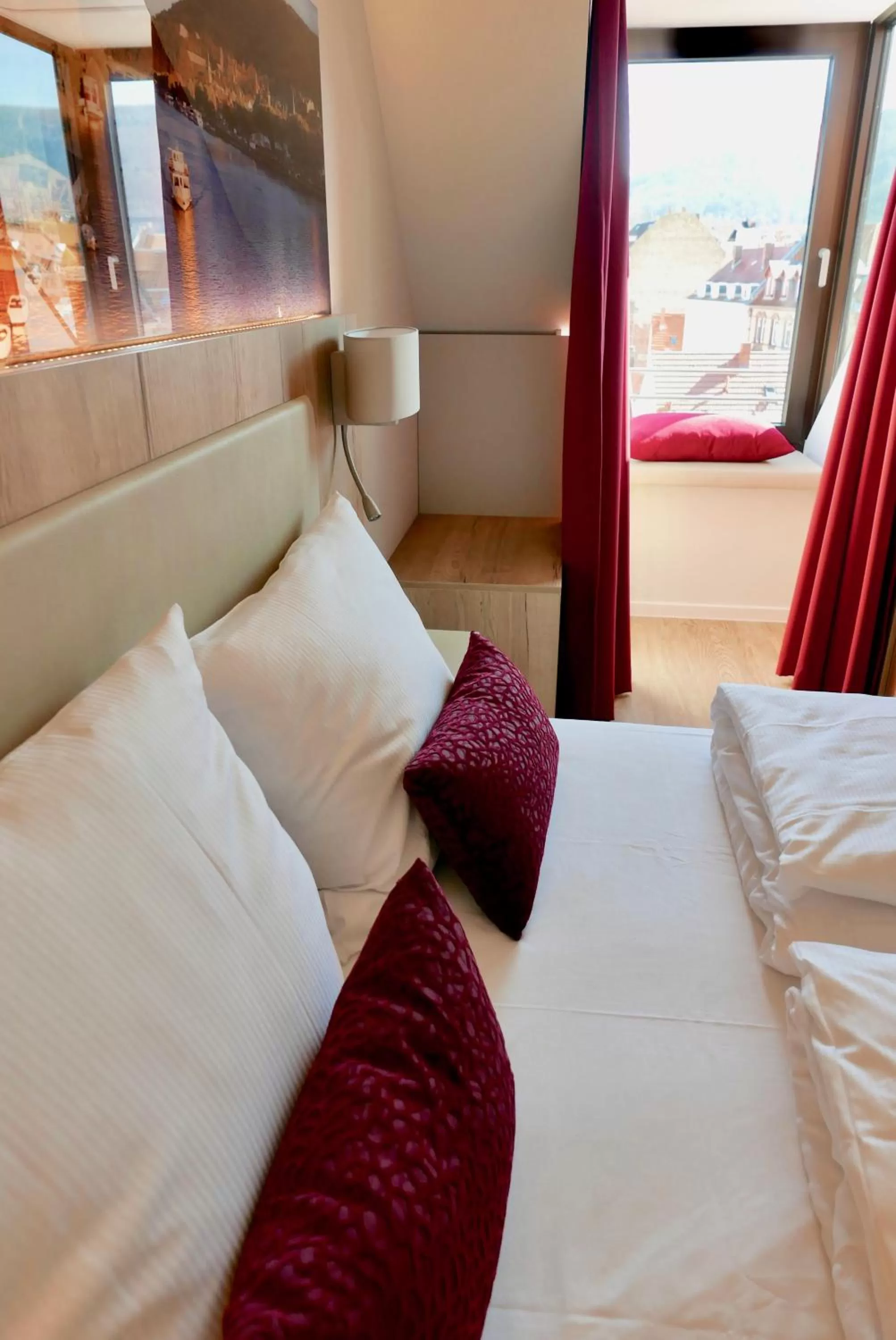 Photo of the whole room, Bed in Rafaela Hotel Heidelberg
