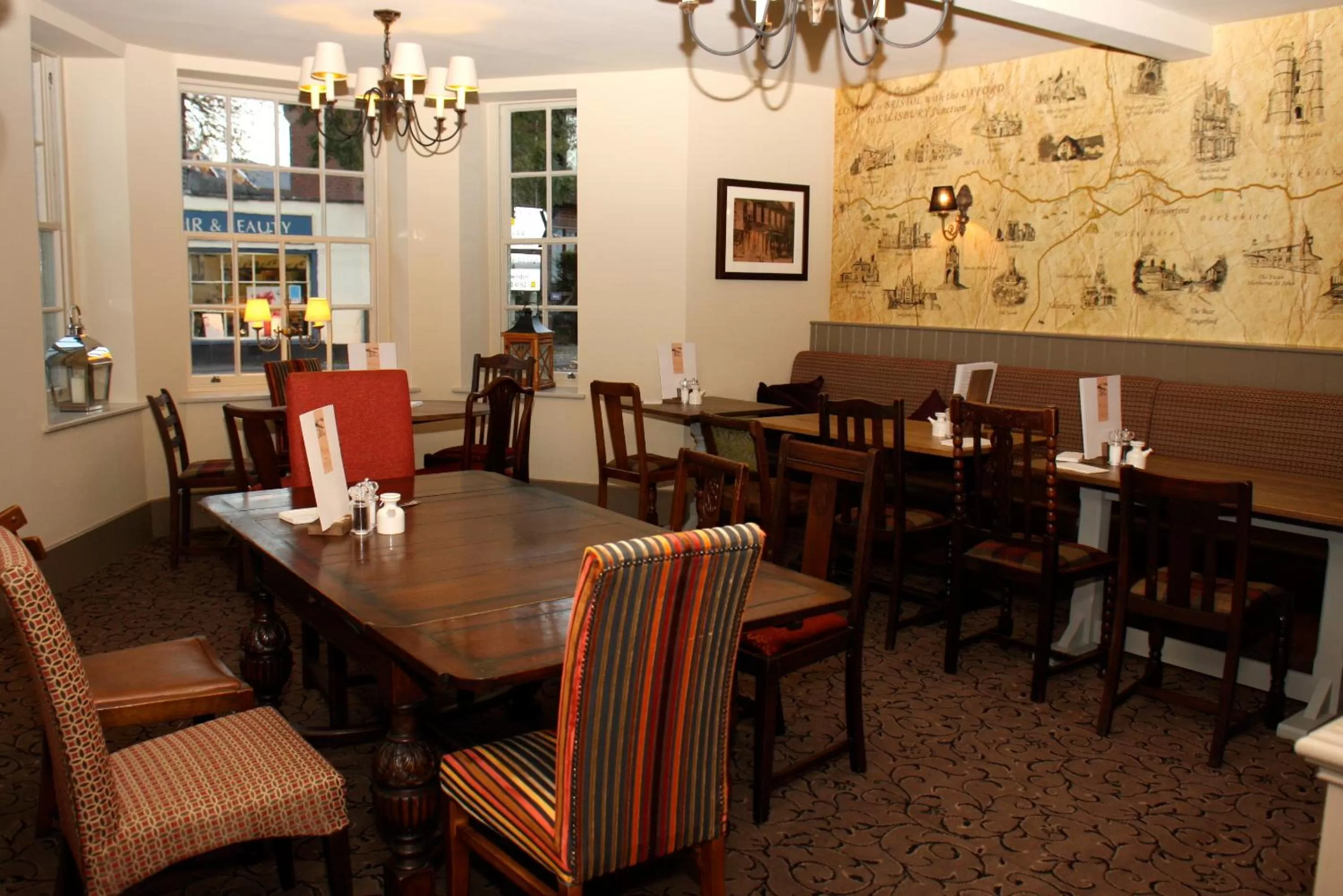 Restaurant/places to eat in The Bear Hotel by Greene King Inns