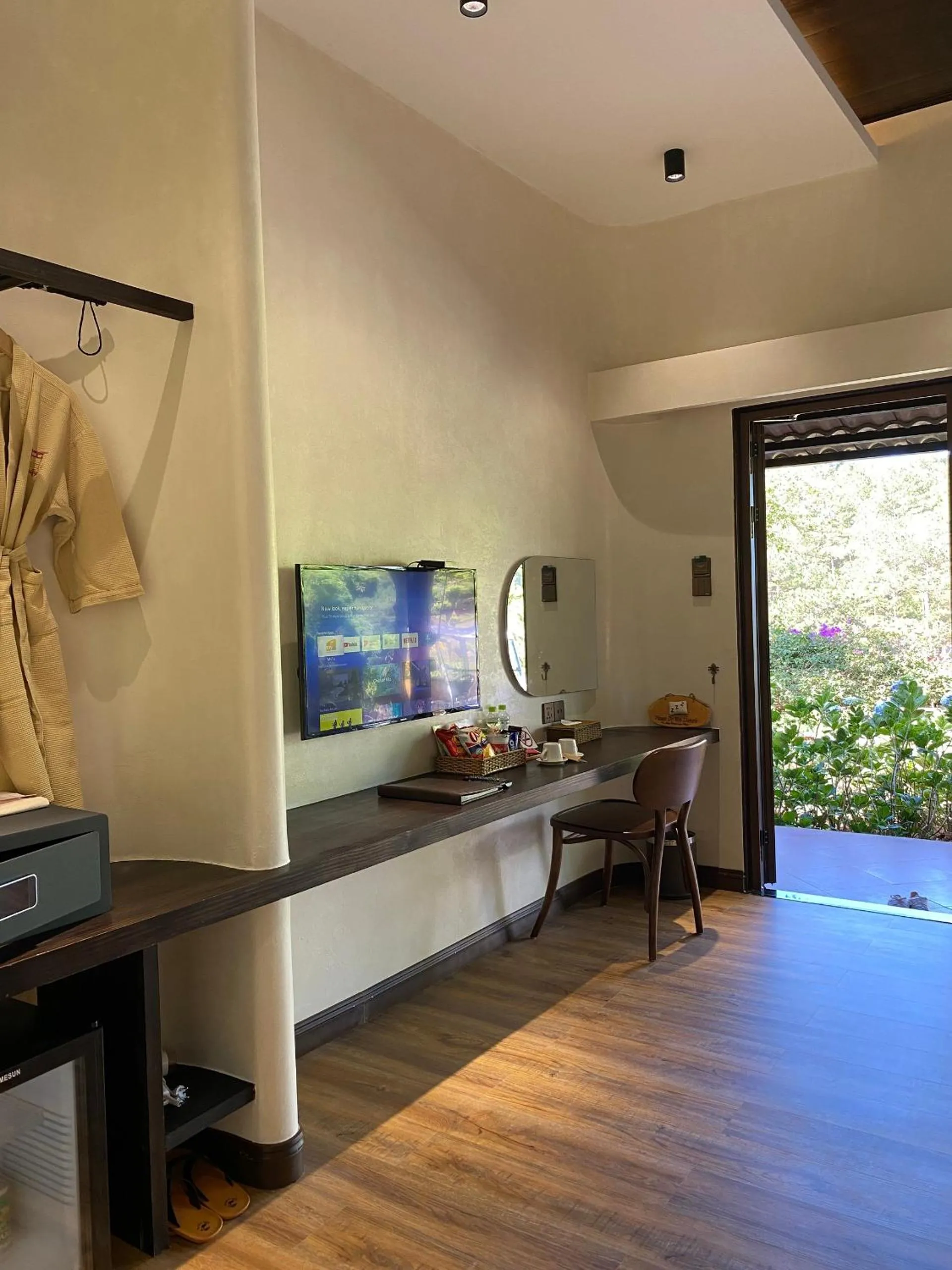 Seating area in Zen Valley Dalat