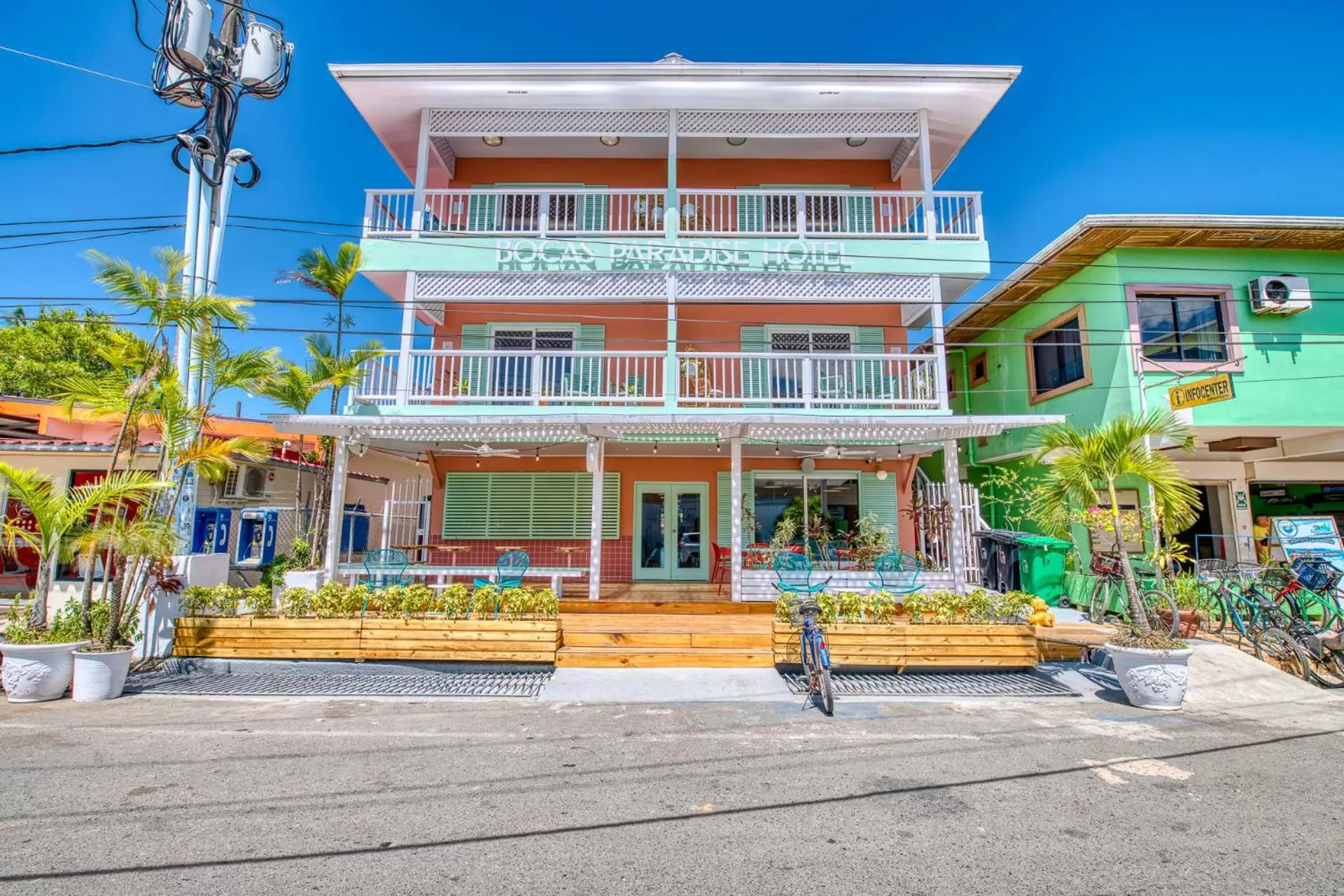 Property building in Bocas Paradise Hotel