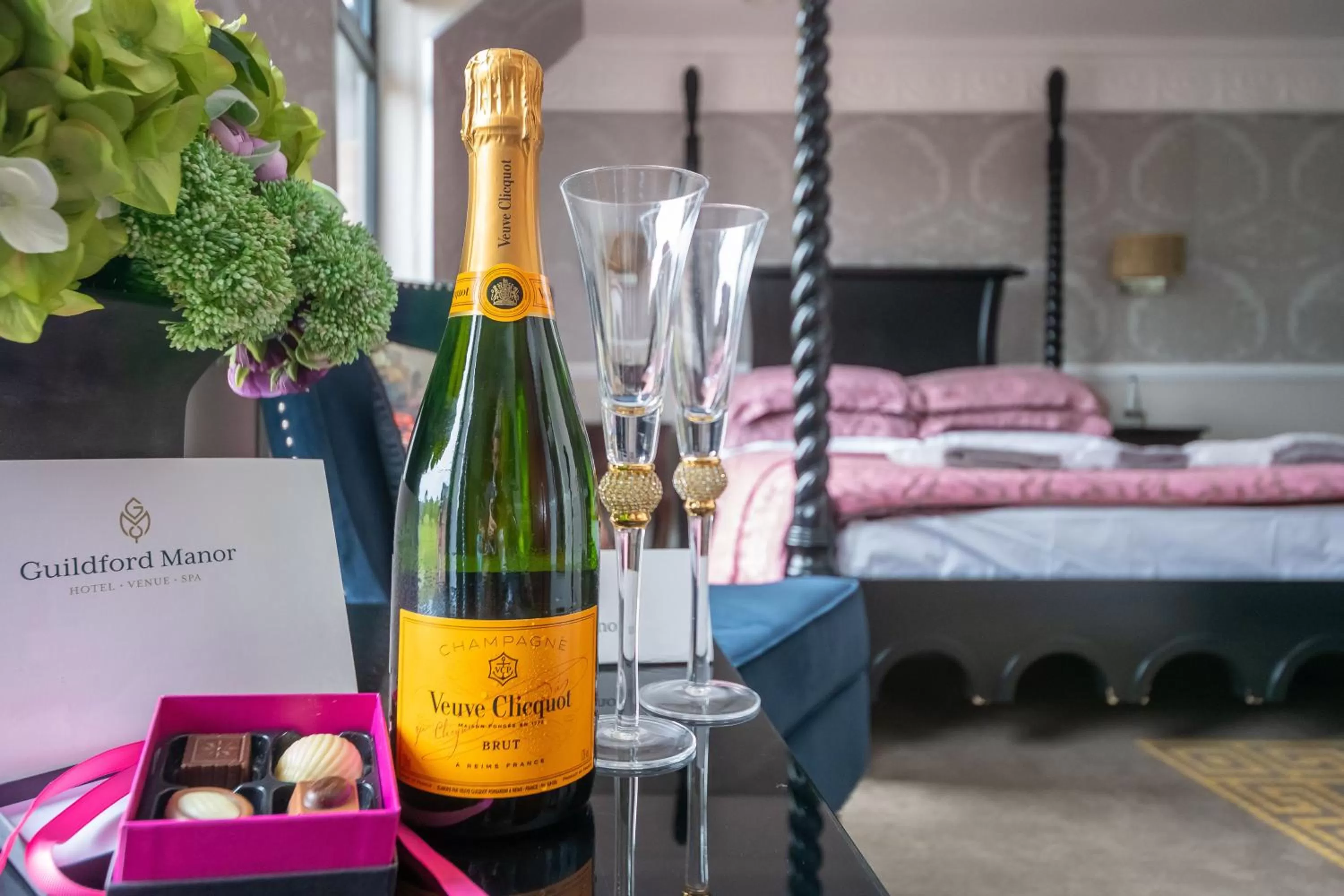 Bed in Guildford Manor Hotel & Spa