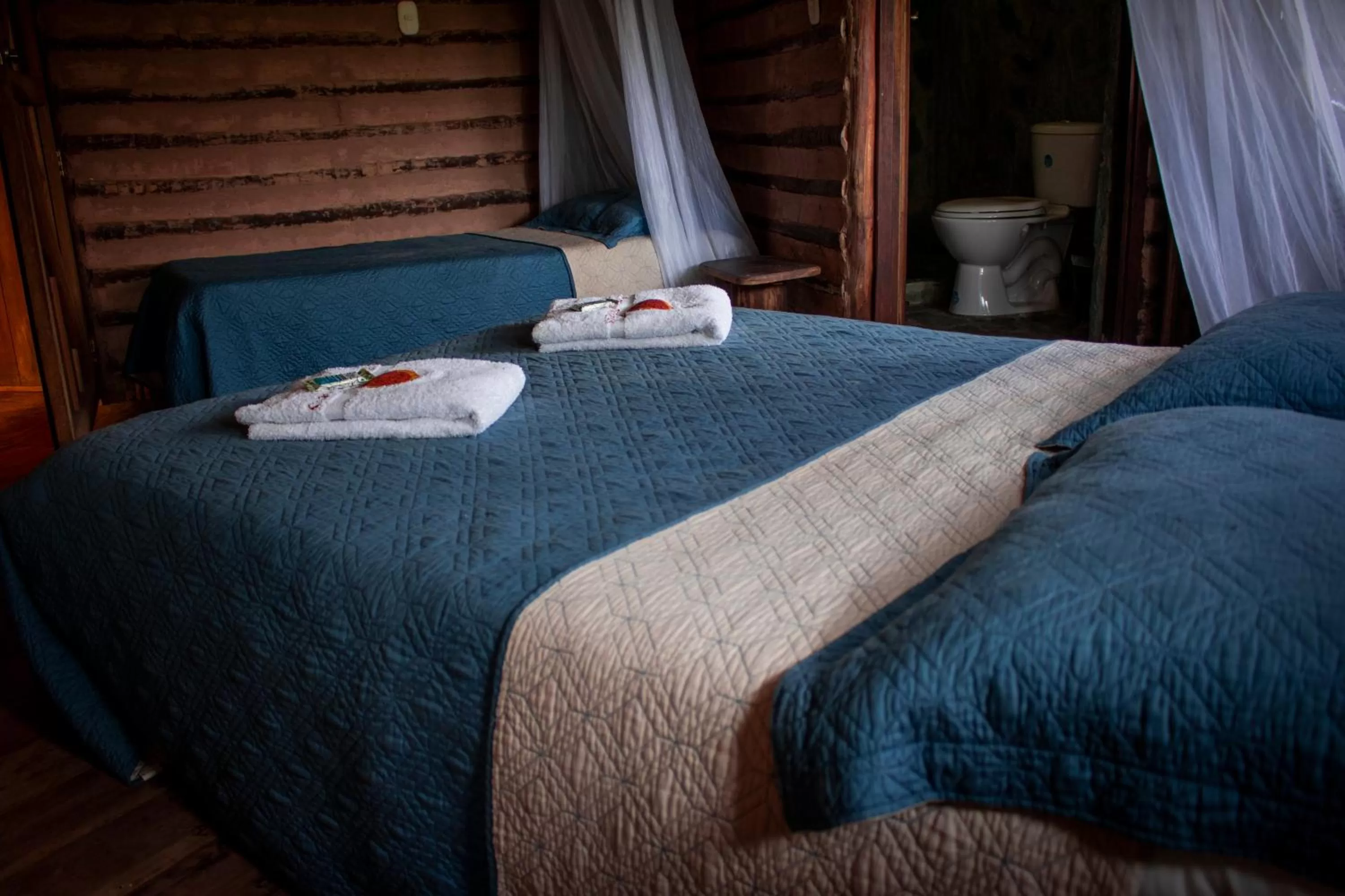 Bed in Ecolodge Cosmogénesis