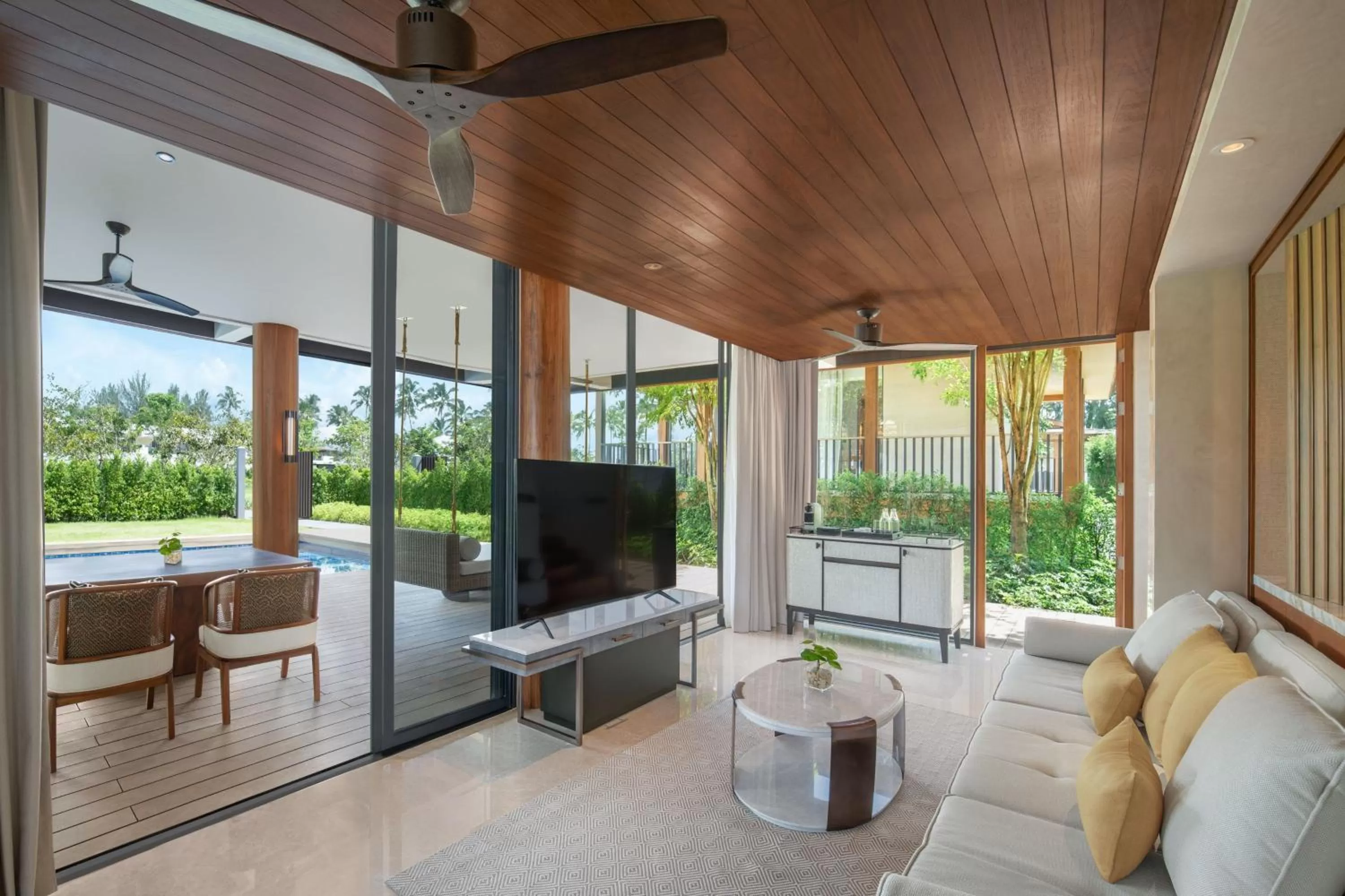 Living room in JW Marriott Khao Lak Resort and Spa