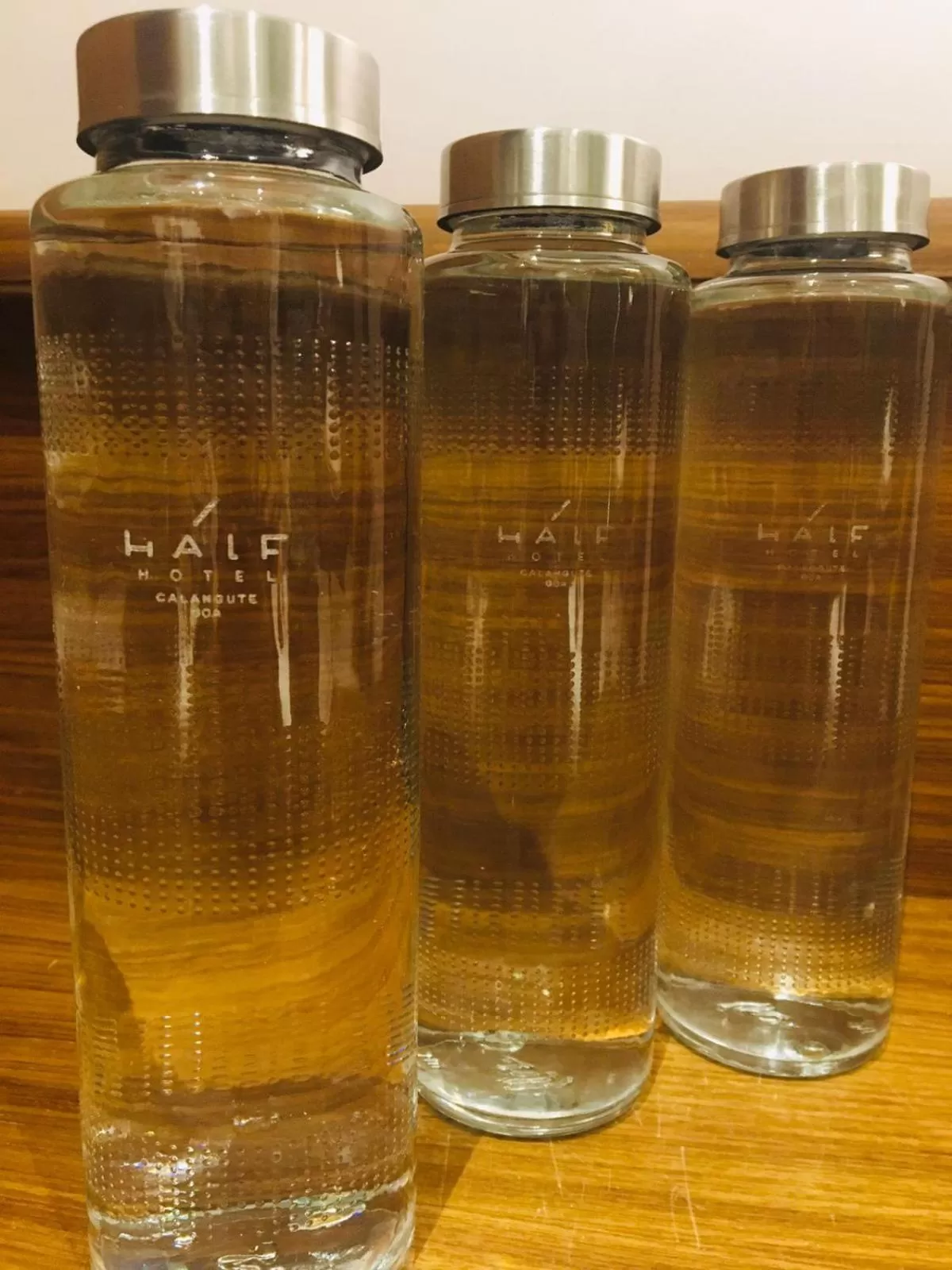 Drinks in HALF Hotel, Calangute