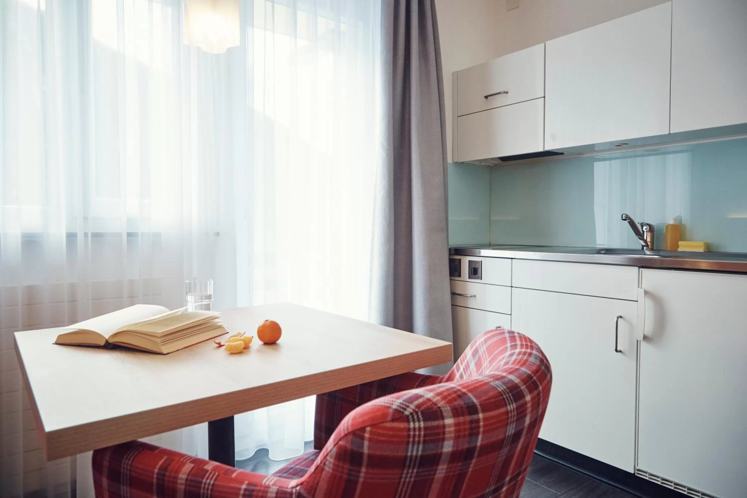 Kitchen or kitchenette in Serviced Apartments by Solaria