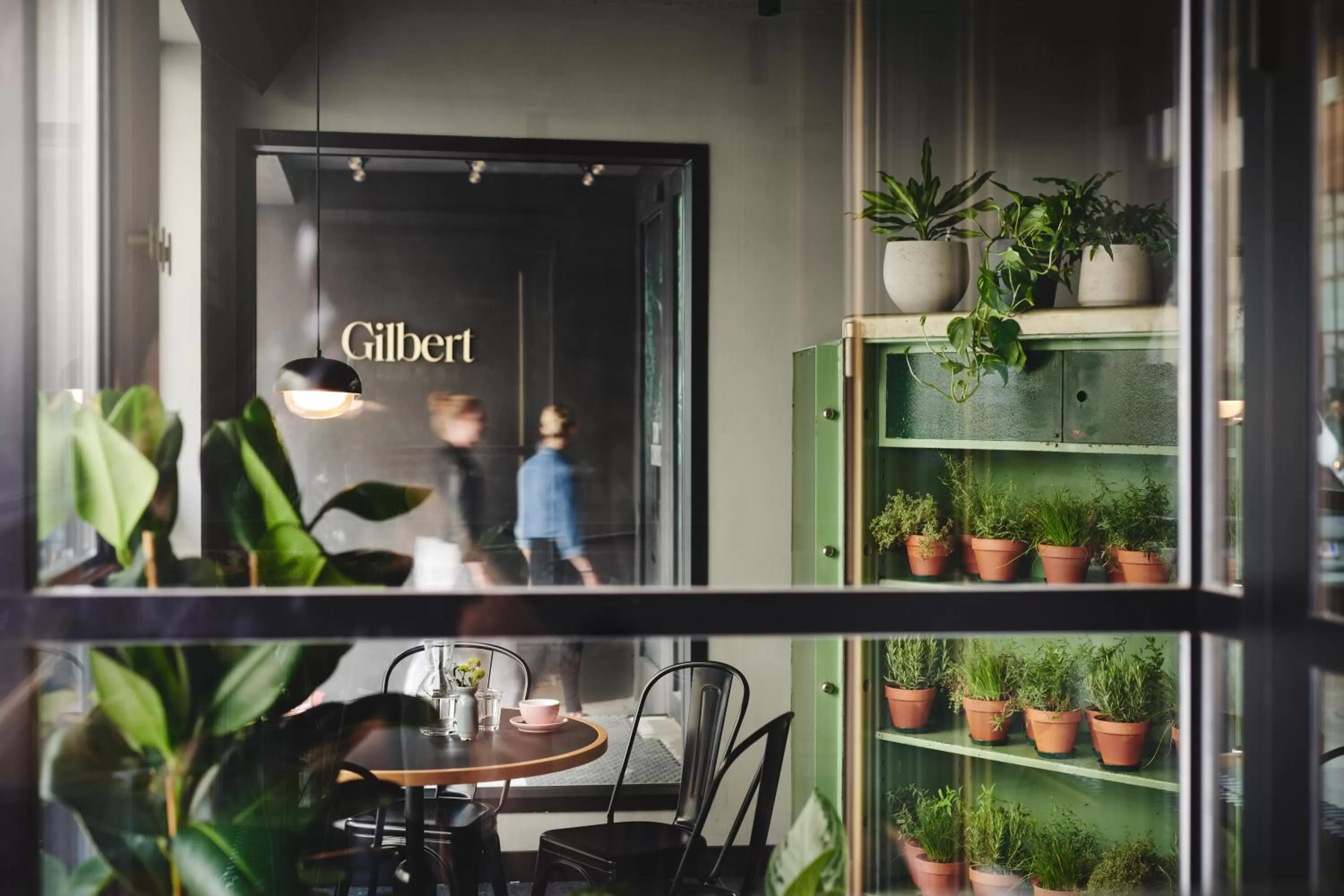 Decorative detail in Hotel Gilbert