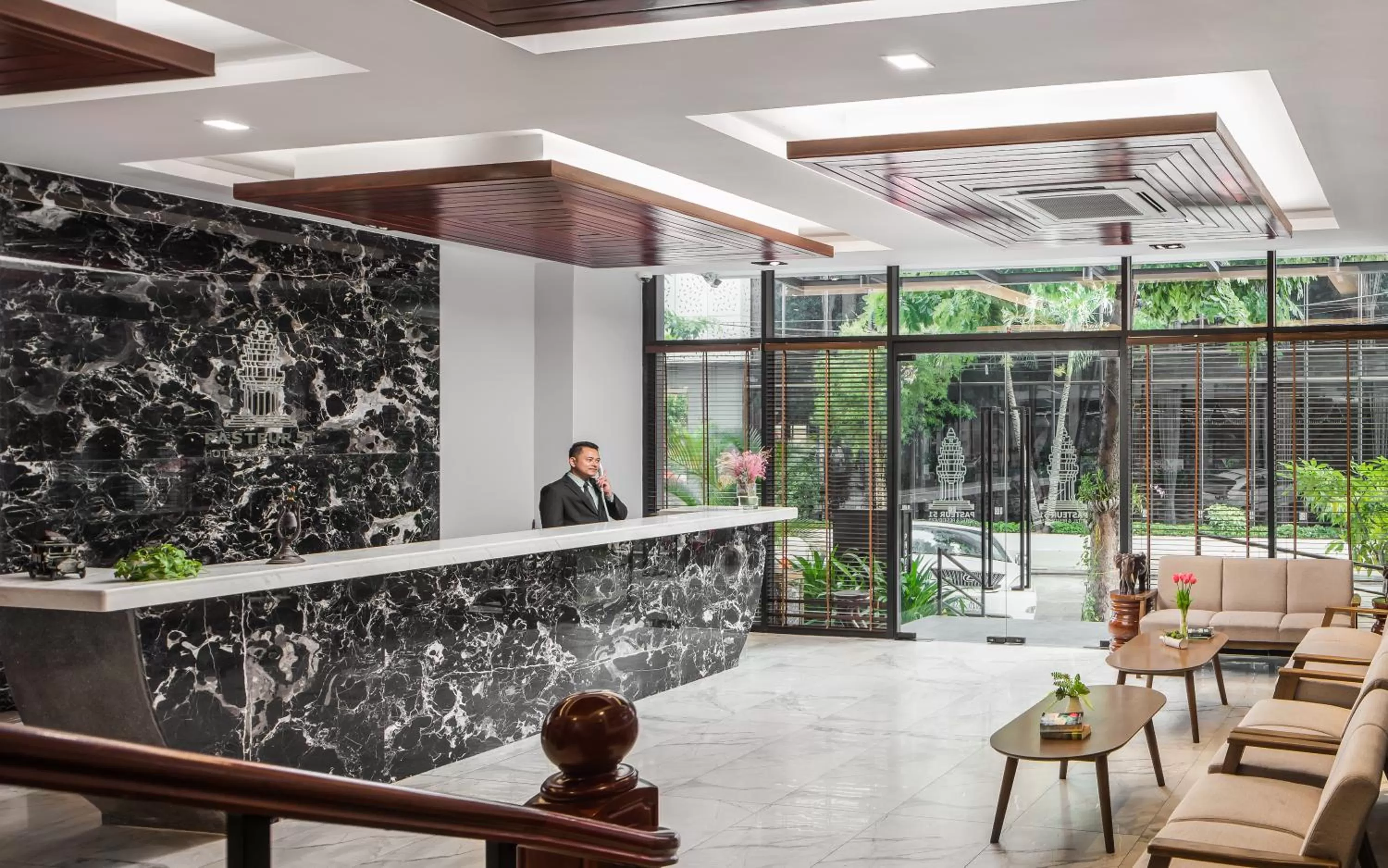 Lobby or reception in Phnom Penh 51 Hotel & Residences