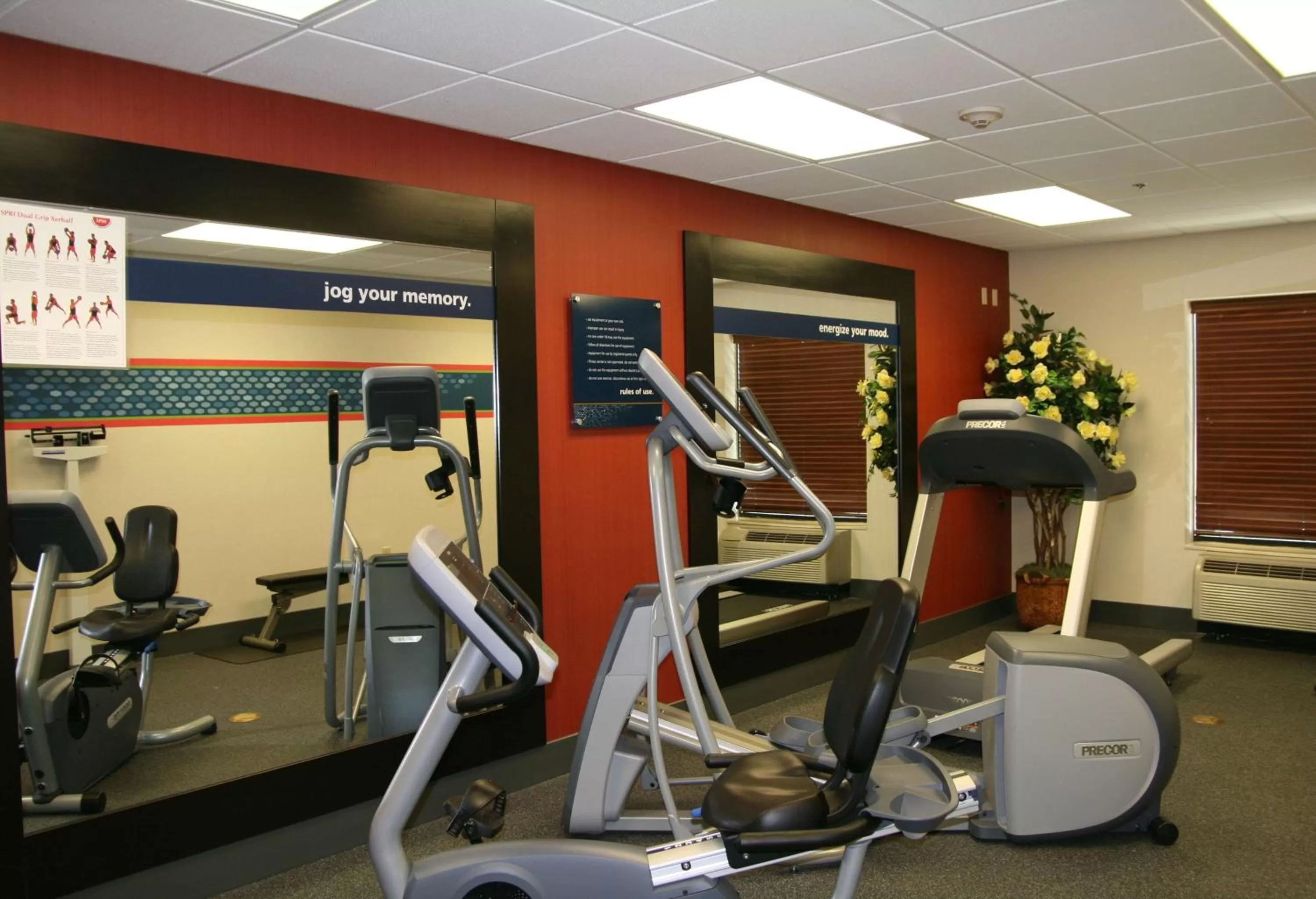 Pool view in Hampton Inn & Suites Oxford-Anniston