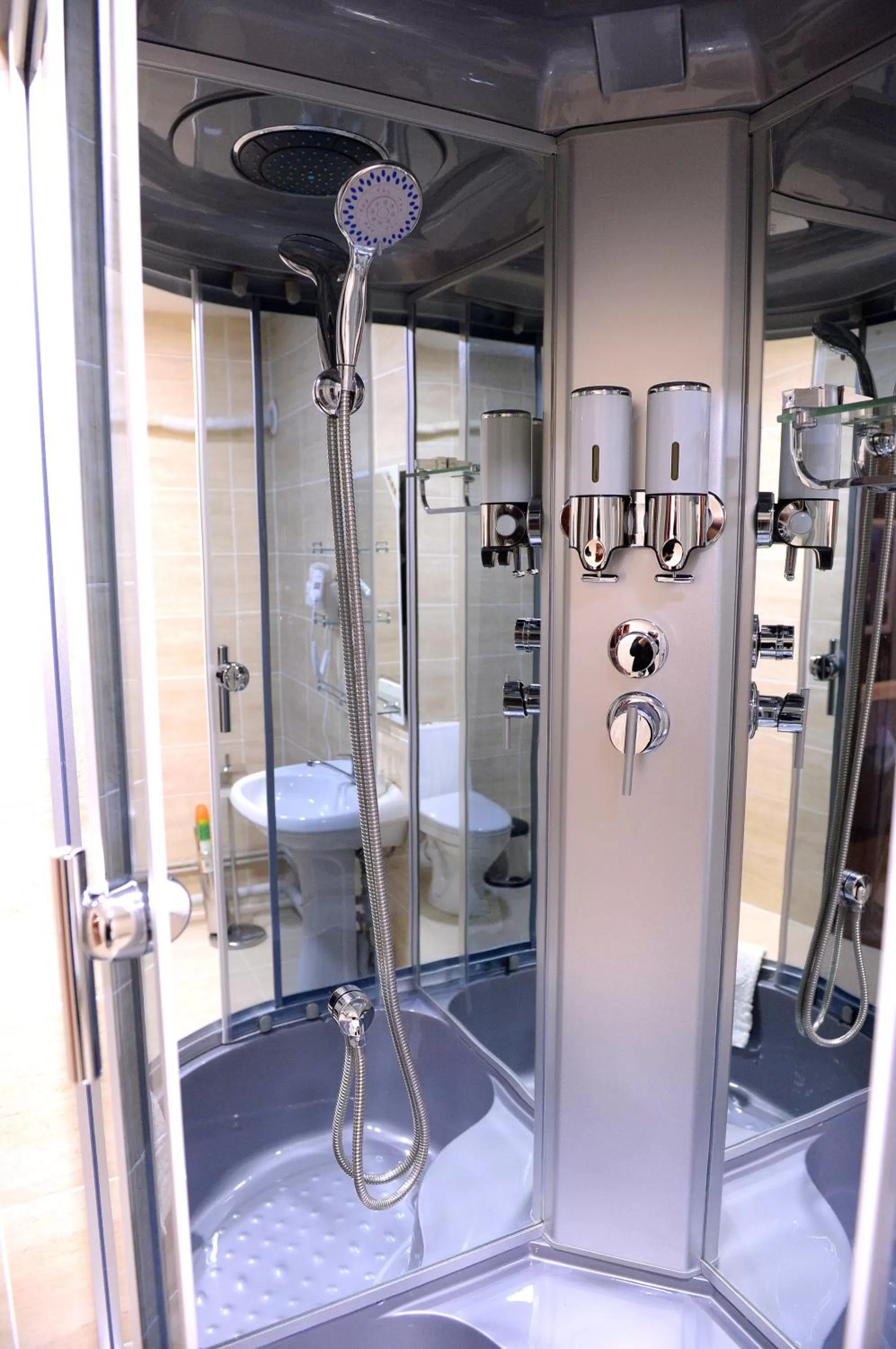 Shower in Pride Hotel