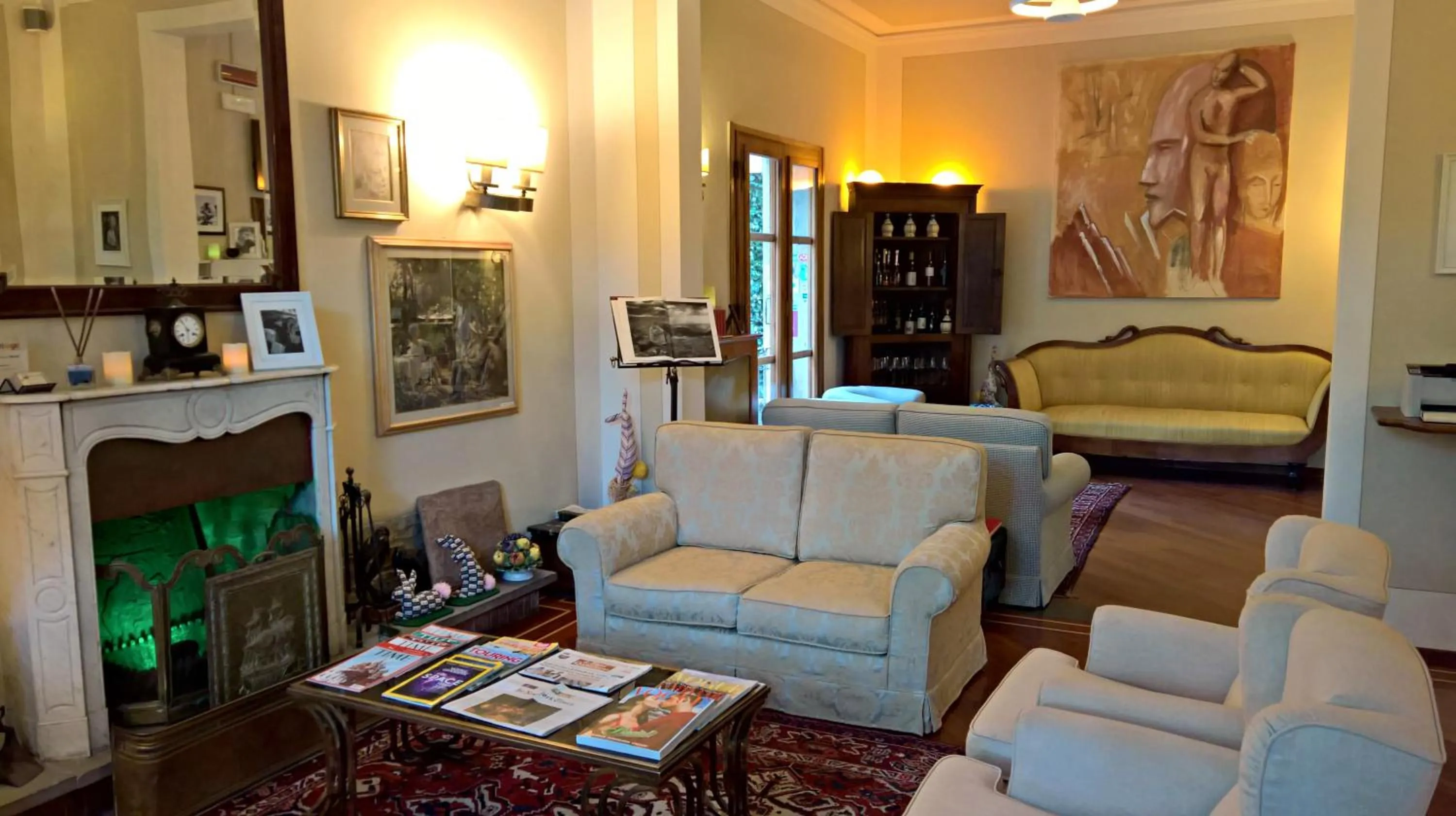 Living room in Hotel David