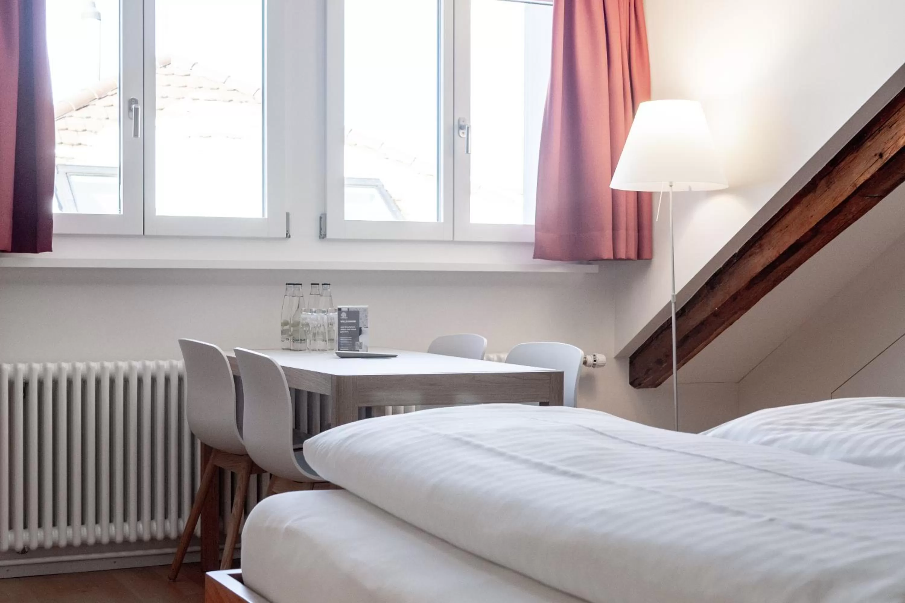 Seating area, Bed in Linde Heiden Swiss Quality Hotel