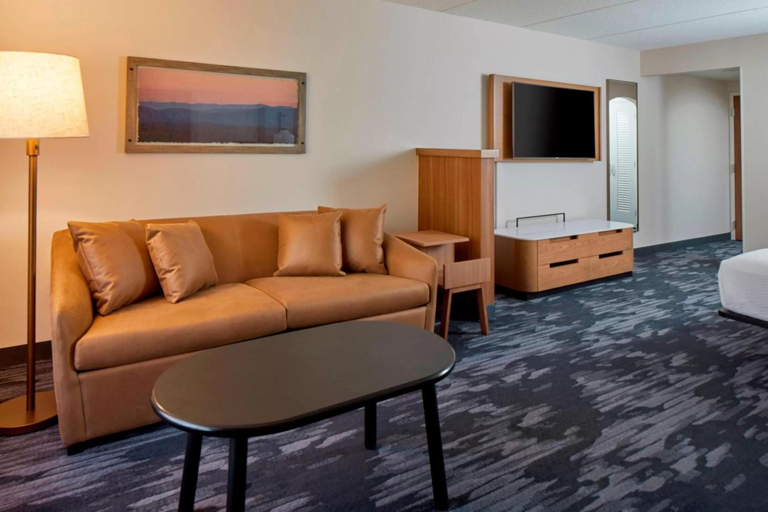 Living room in Fairfield Inn & Suites by Marriott Albany Airport