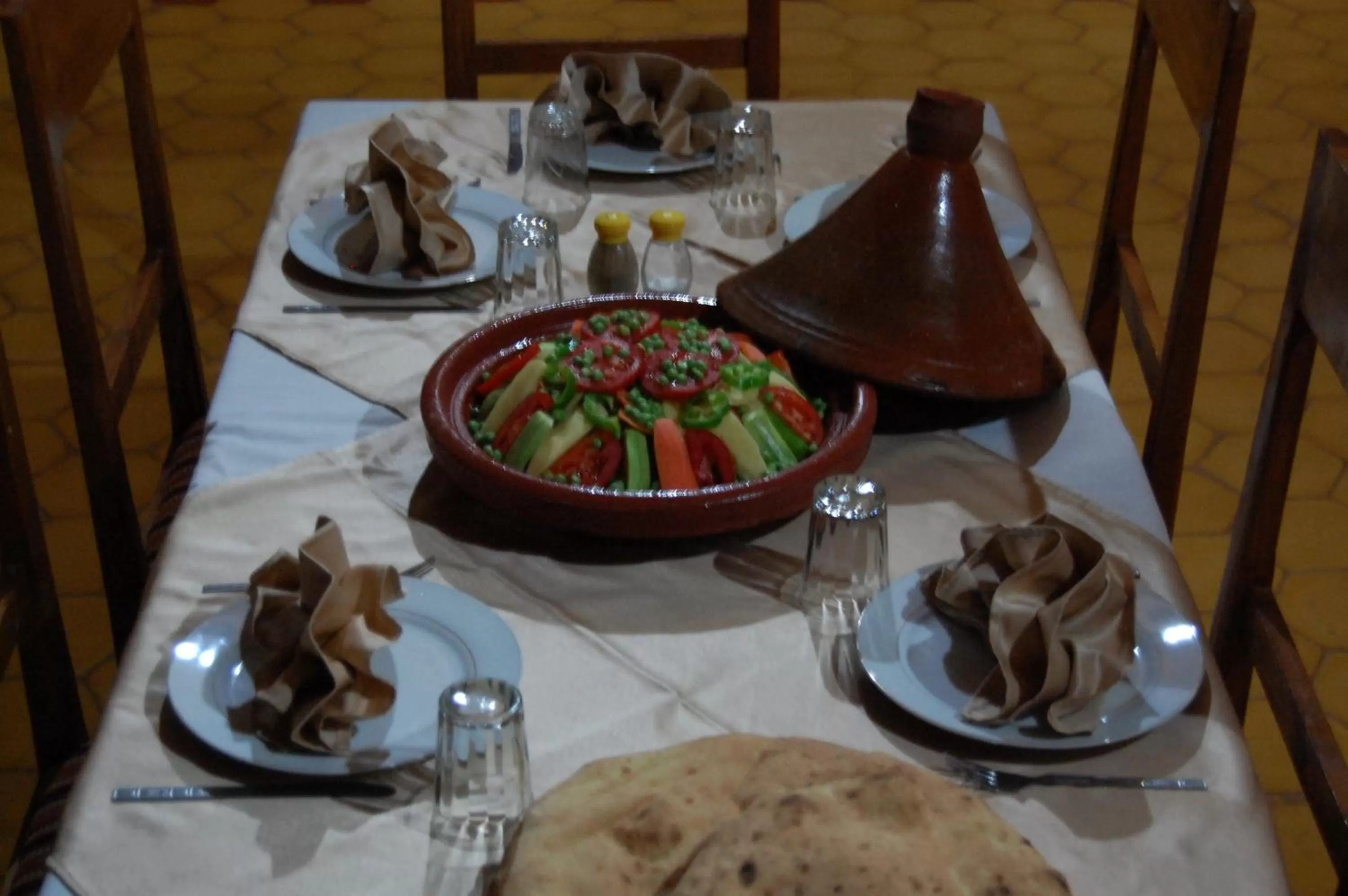 Food in Auberge Tinit