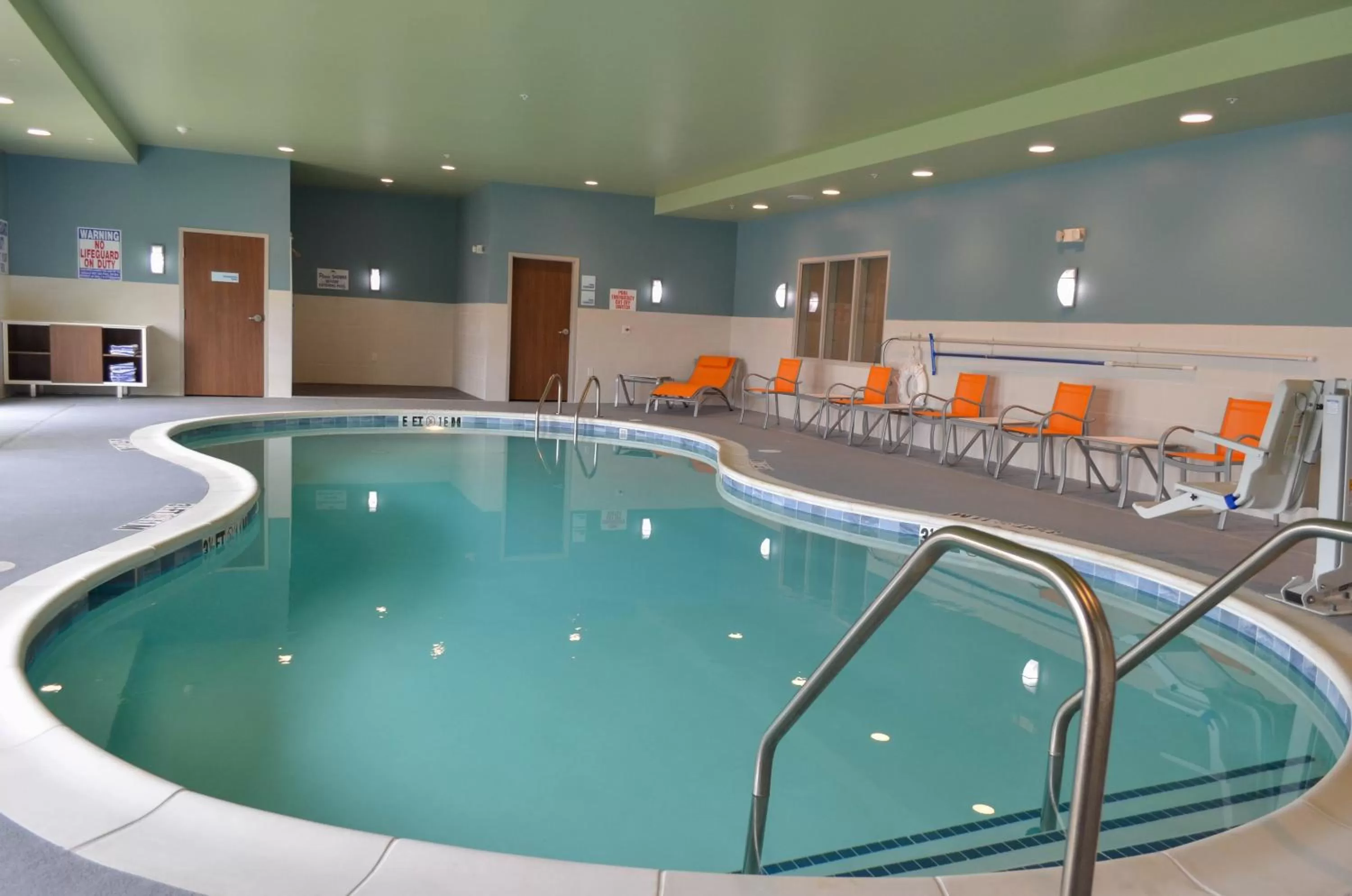 Swimming pool in Holiday Inn Express & Suites Raleigh Airport - Brier Creek by IHG