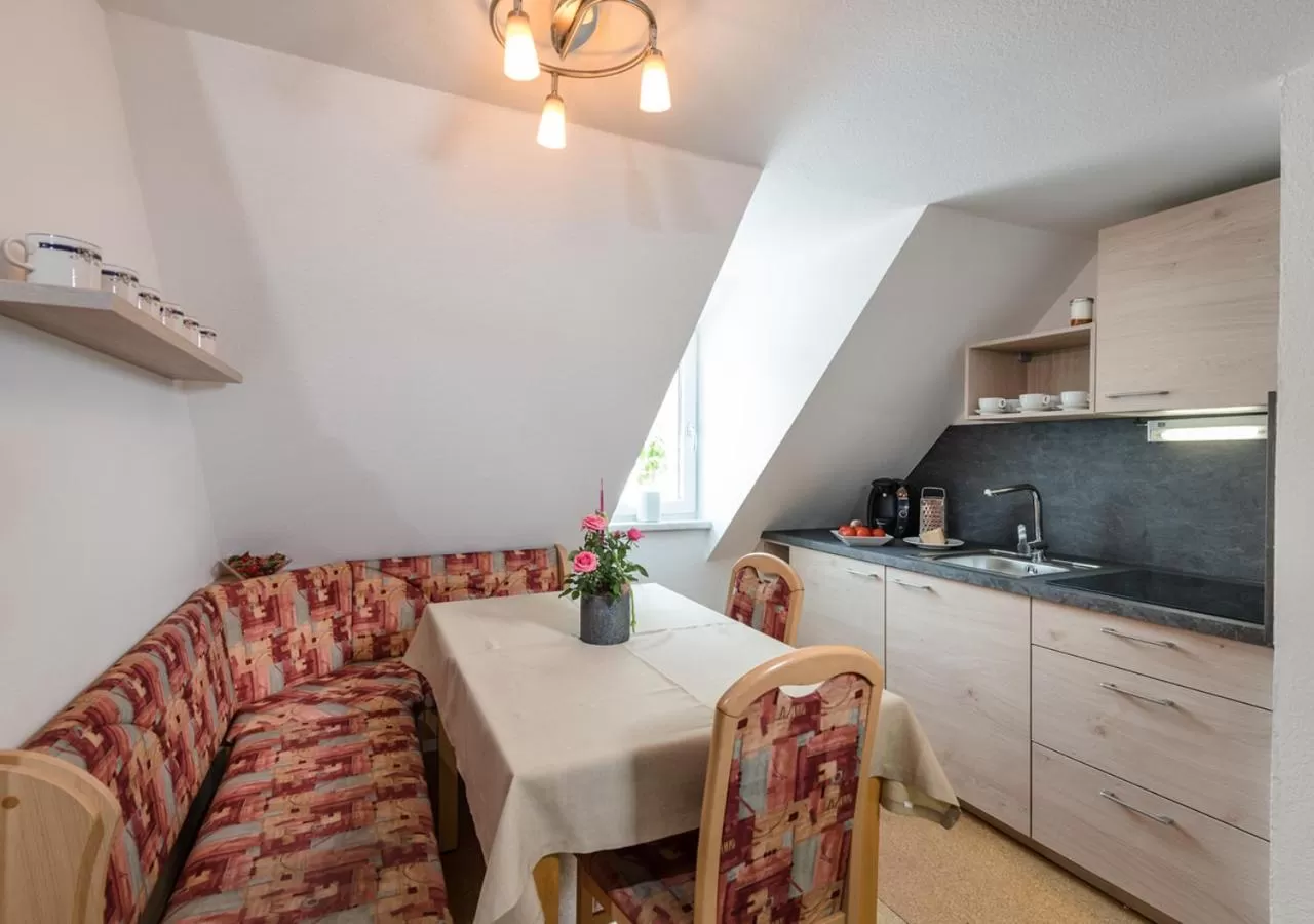 Kitchen or kitchenette in GRUBERS, Hotel Appartments Gastein