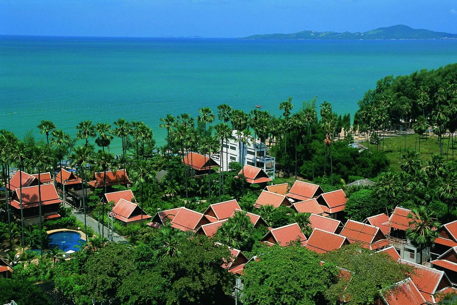 Bird's eye view in Rabbit Resort Pattaya