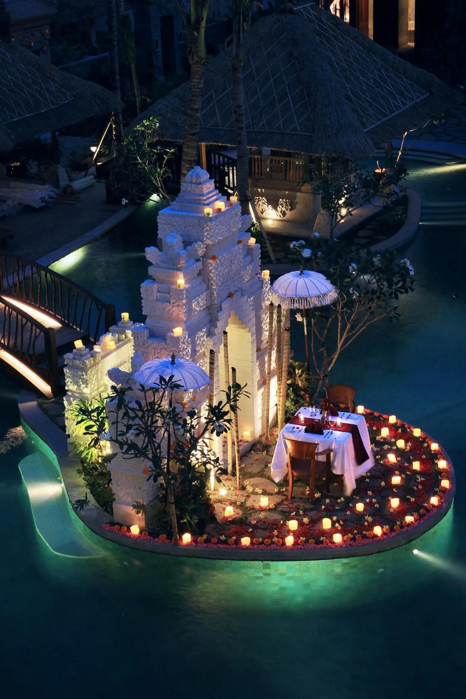 Swimming pool in The Alantara Sanur