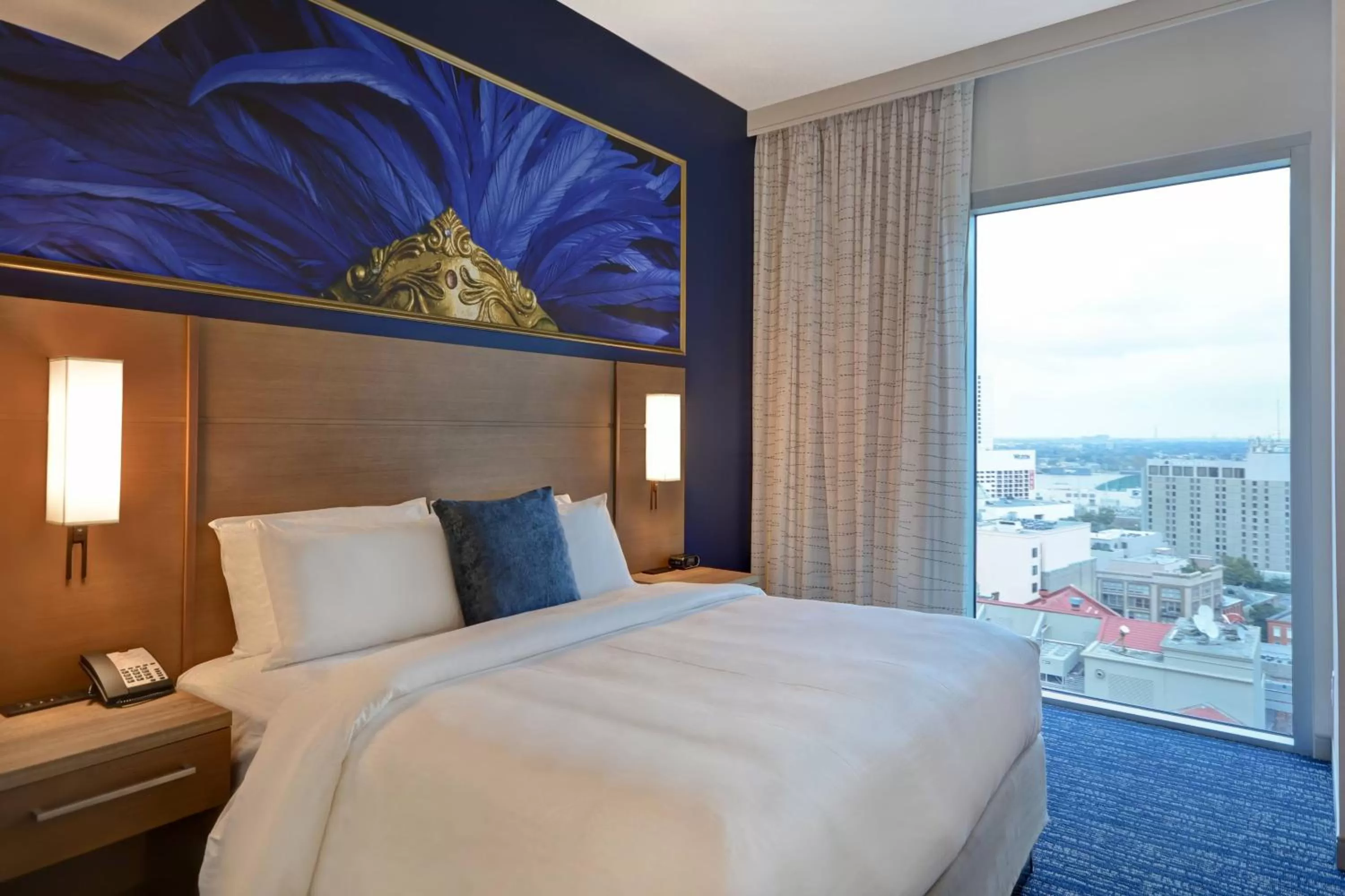 Photo of the whole room, Bed in Residence Inn by Marriott New Orleans French Quarter Area/Cen B