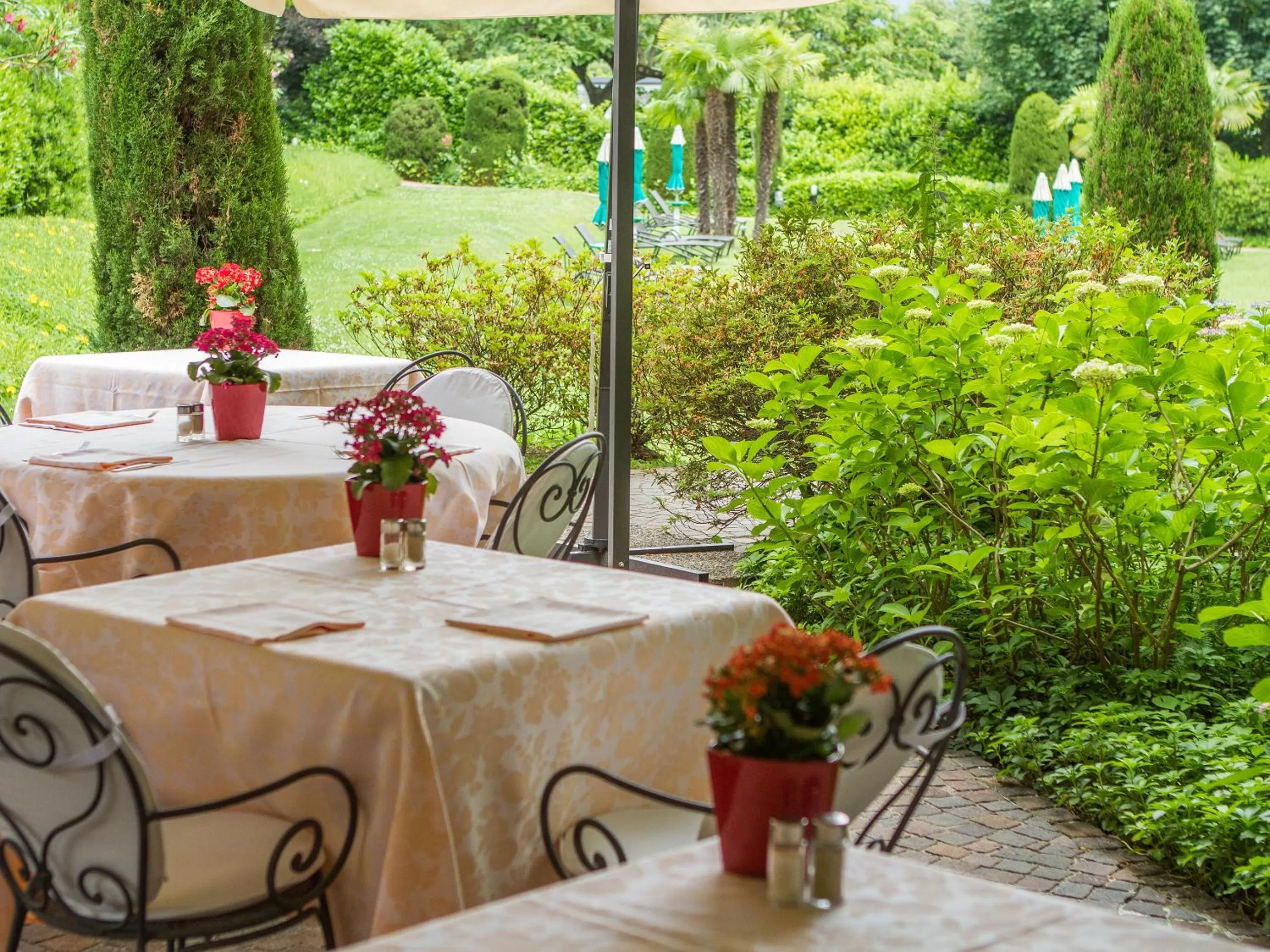 Restaurant/places to eat in Park Hotel Principe