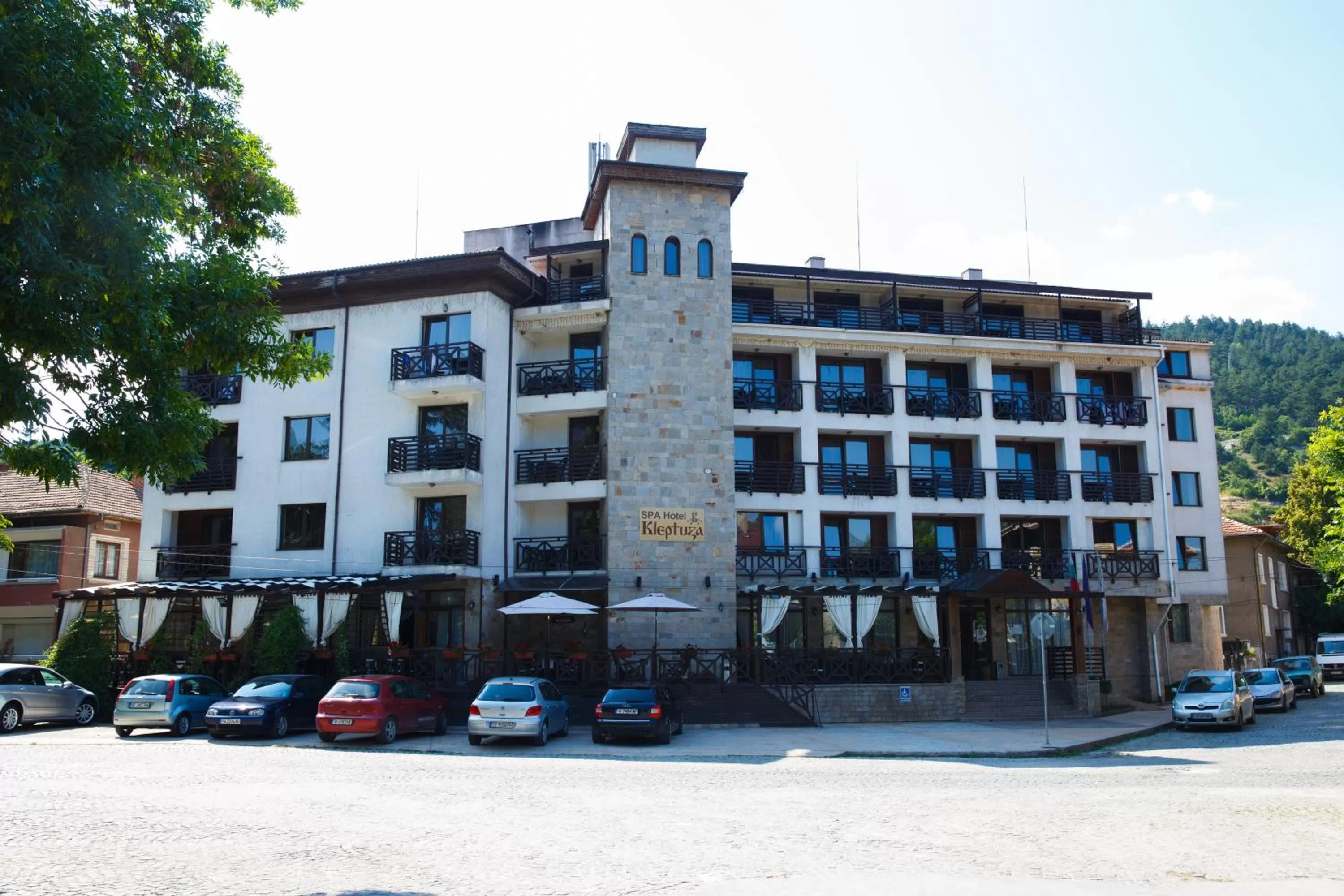 Facade/entrance, Property Building in Spa Hotel Kleptuza