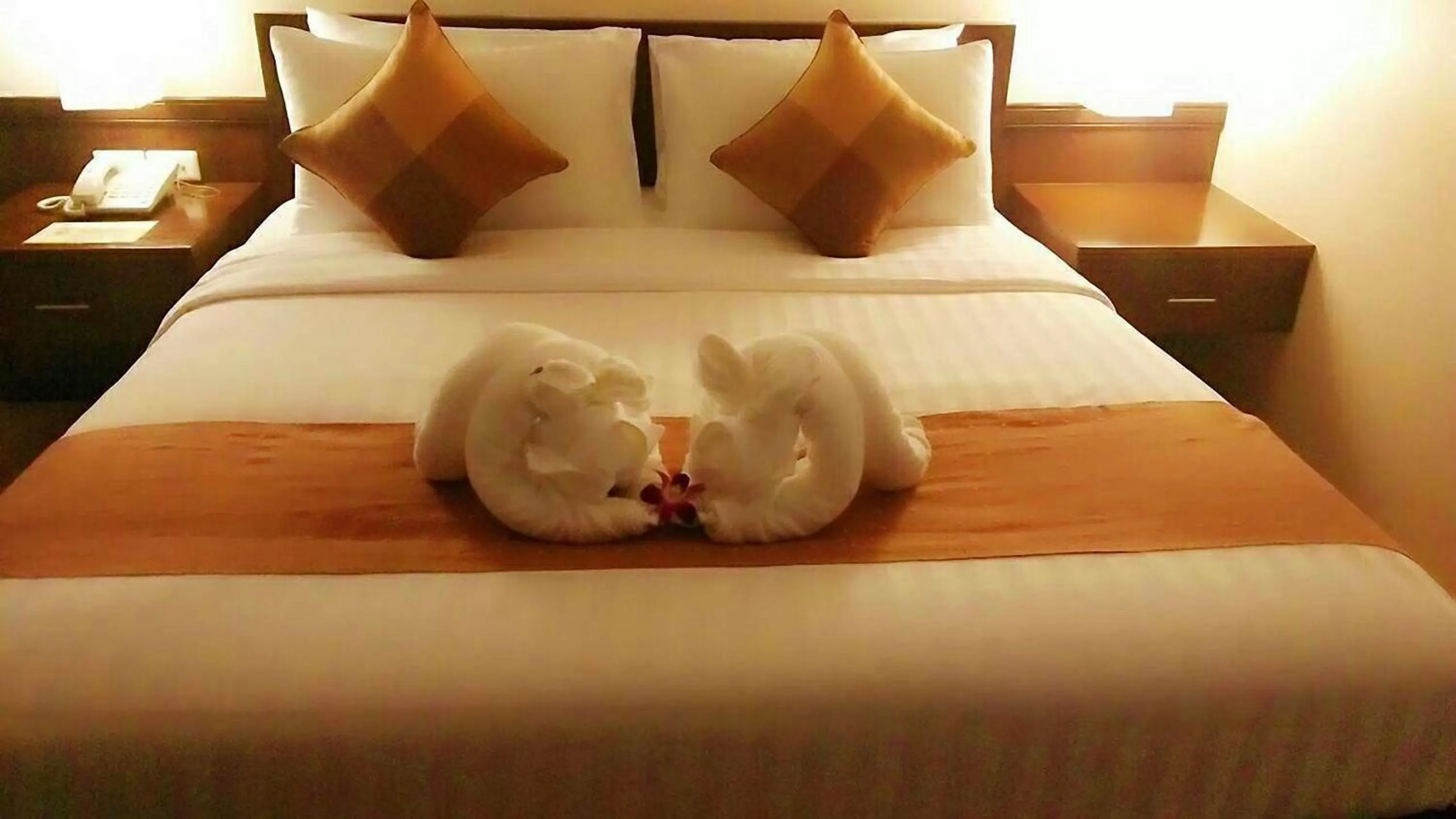 Bed in MIDO Hotel