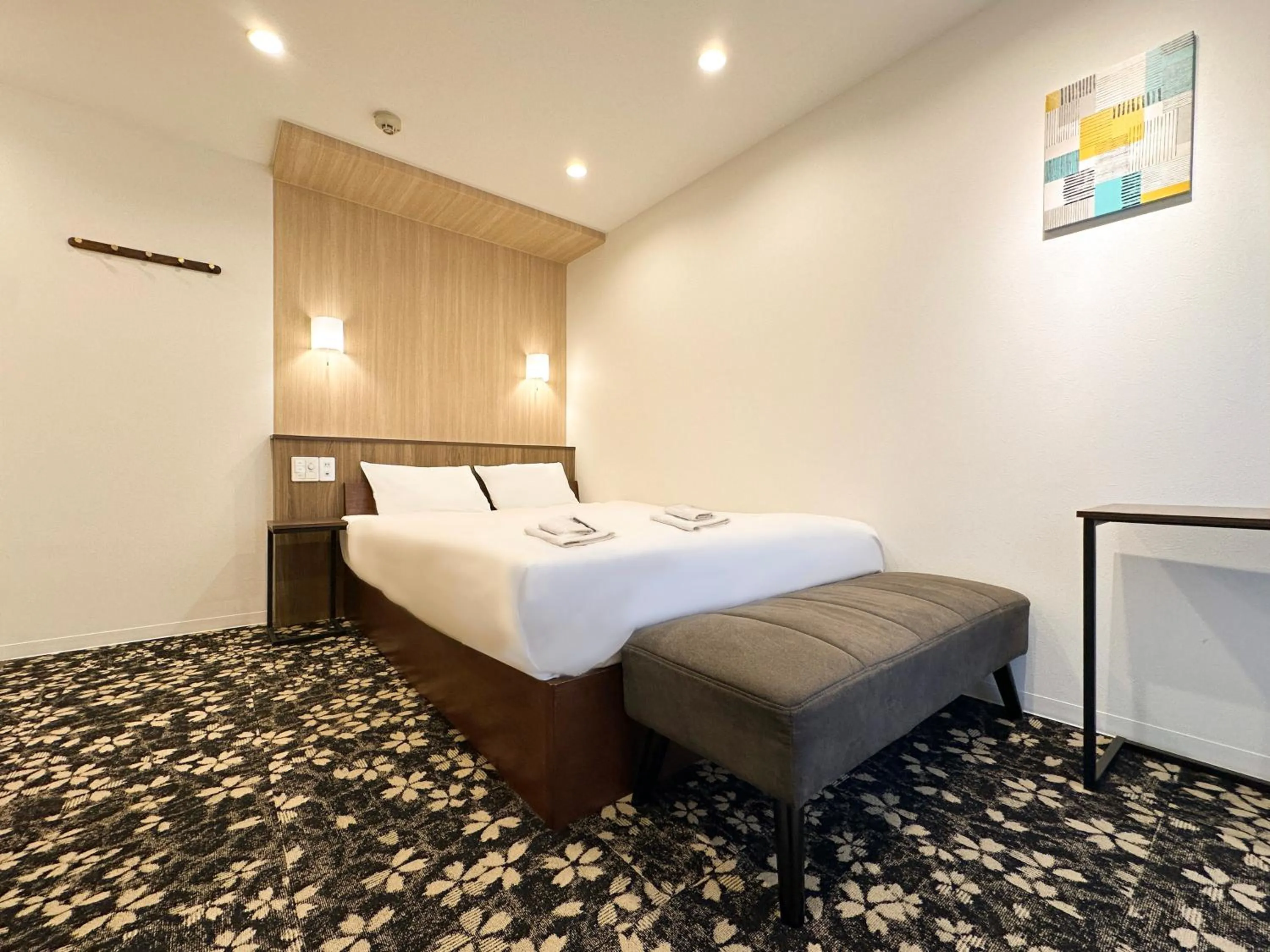 Bedroom, Bed in Osaka Ebisu Hotel