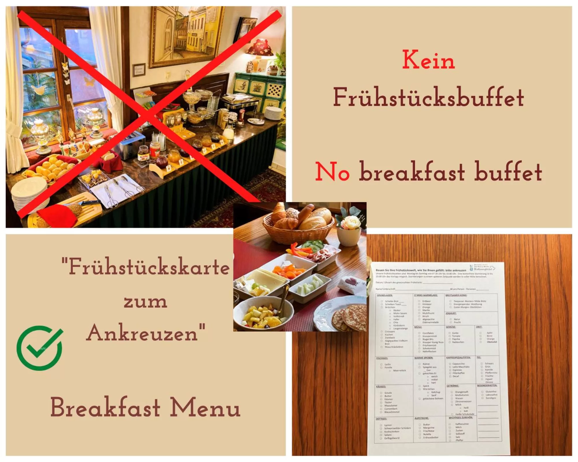 Breakfast in Hotel Rathausglöckel