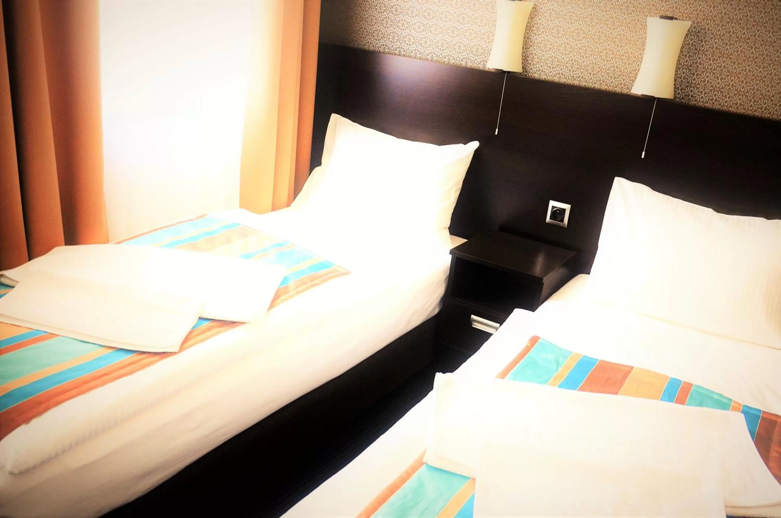 Bed in Hotel Kamienica