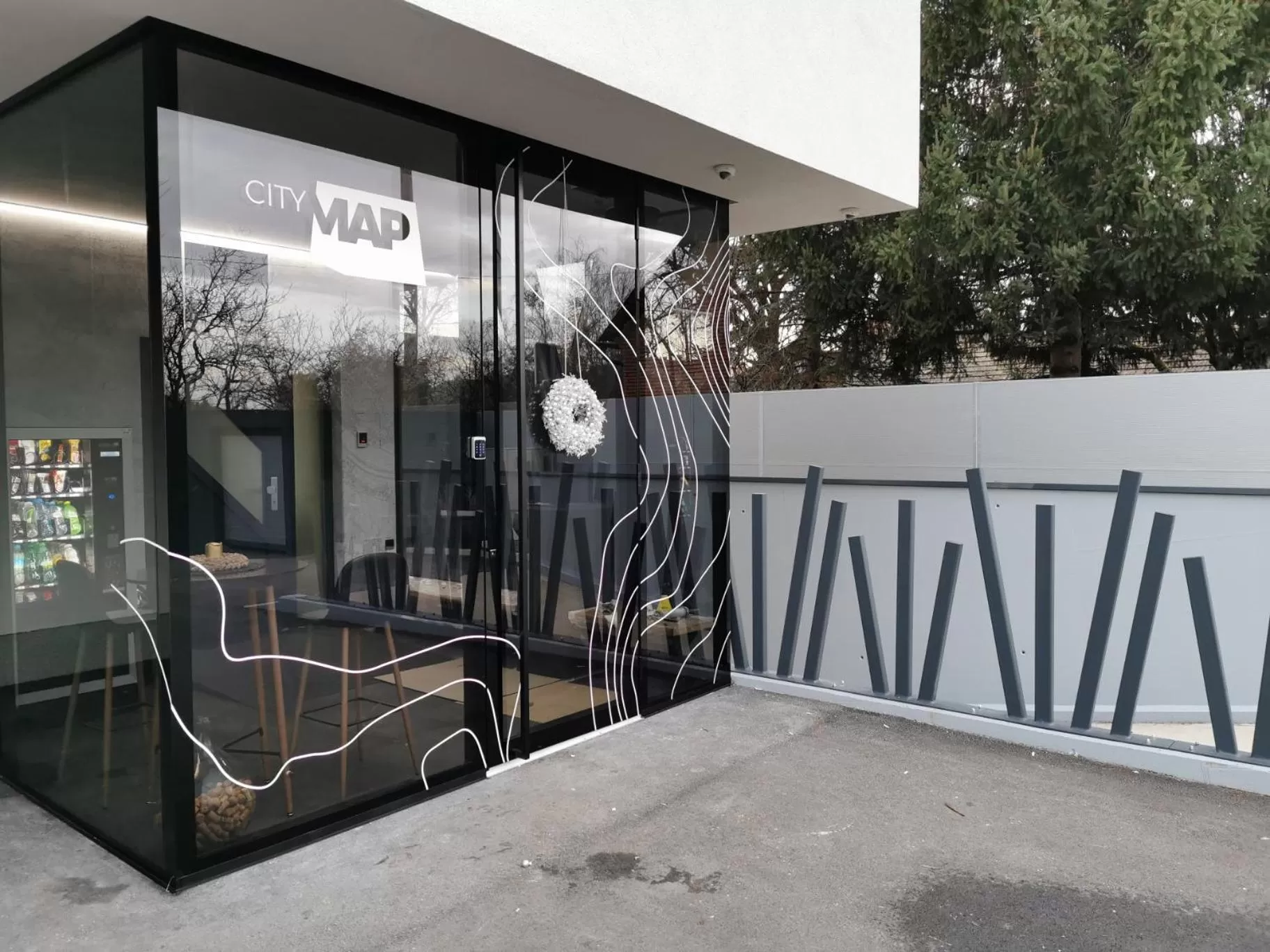 Facade/entrance in Hotel CityMap Maribor