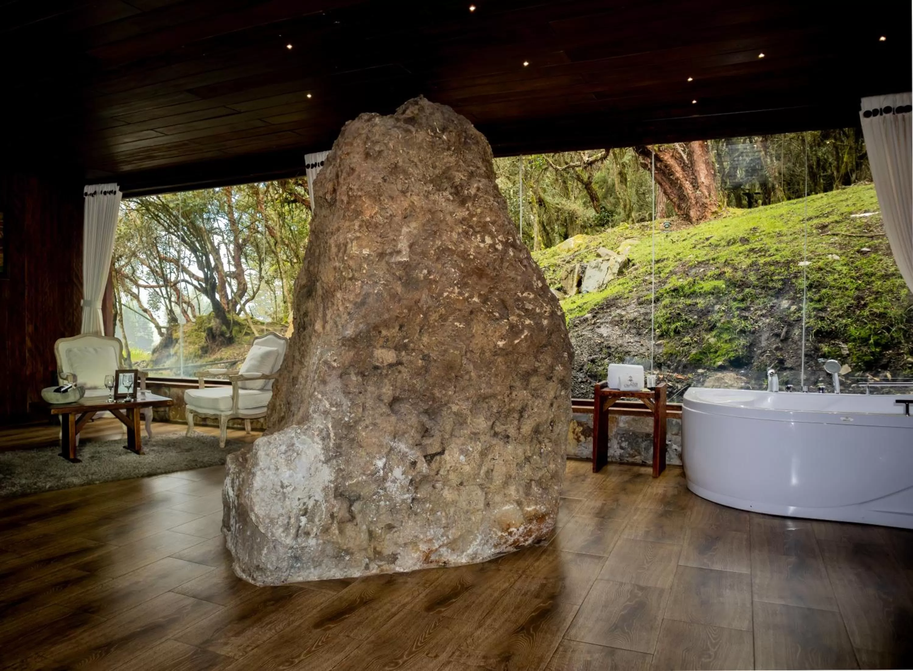 Hot Tub in Hacienda Hostería Dos Chorreras