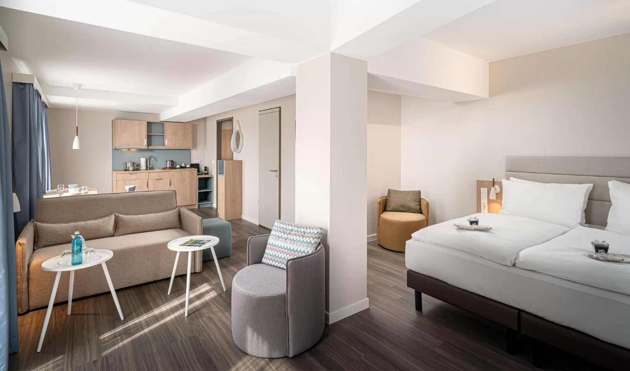 Bedroom, Bed in elaya hotel oberhausen