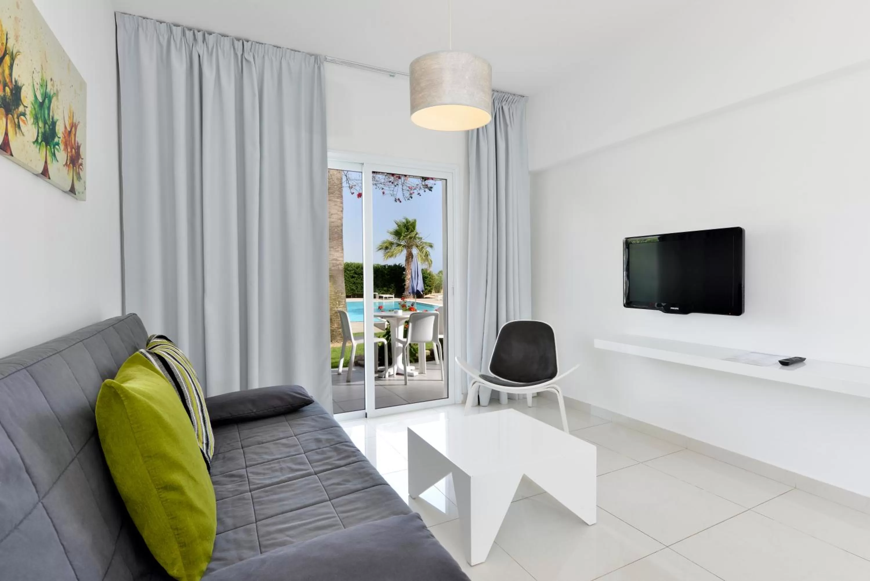 Living room in Mon Repos Hotel