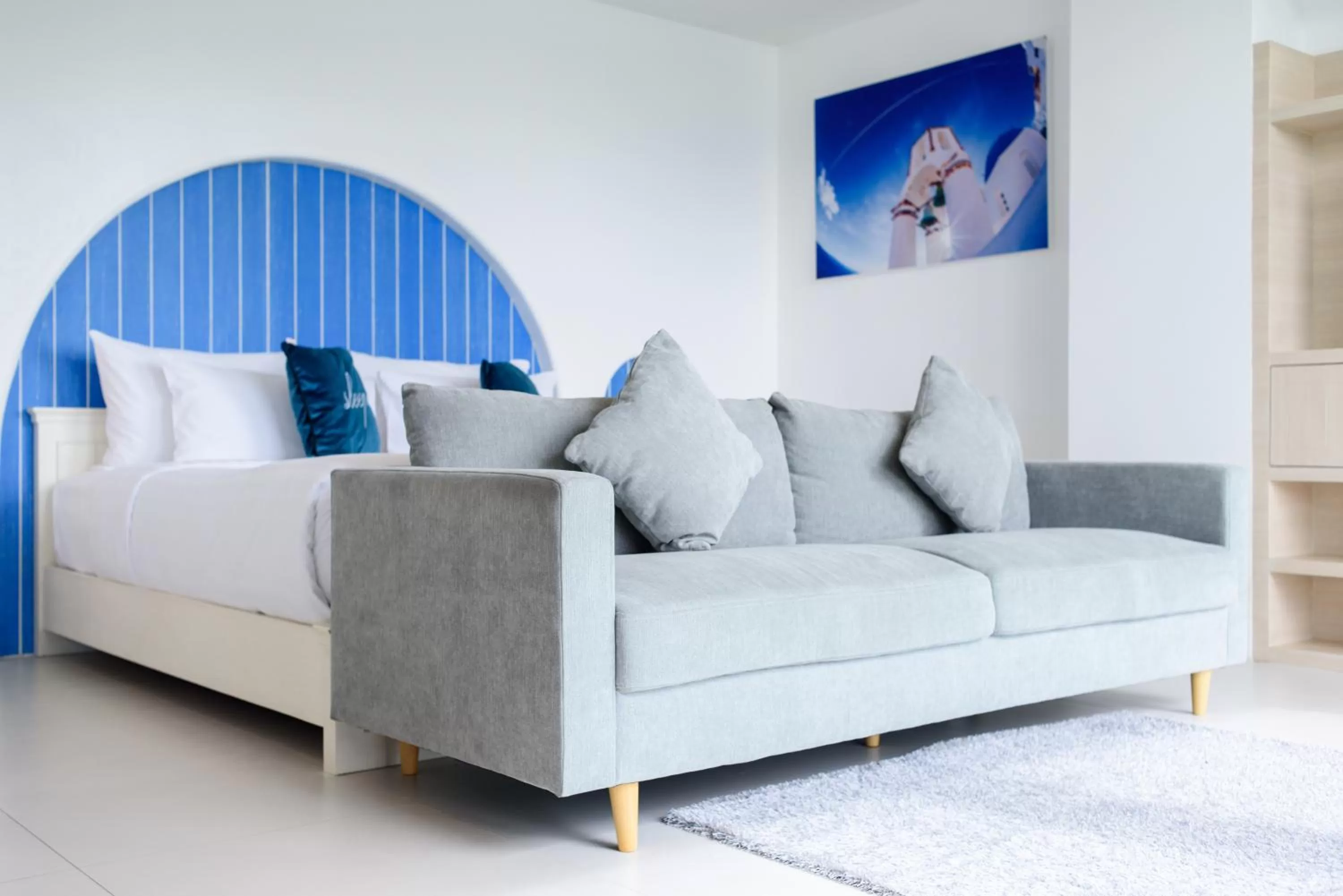 Bedroom, Bed in Costa Village Bangsaray